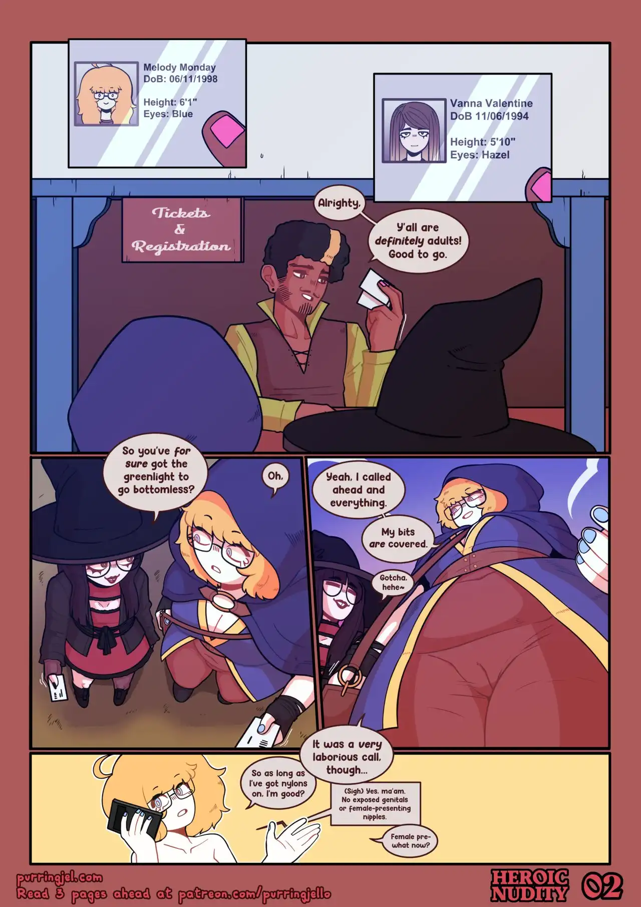 Heroic Nudity – Purringjello