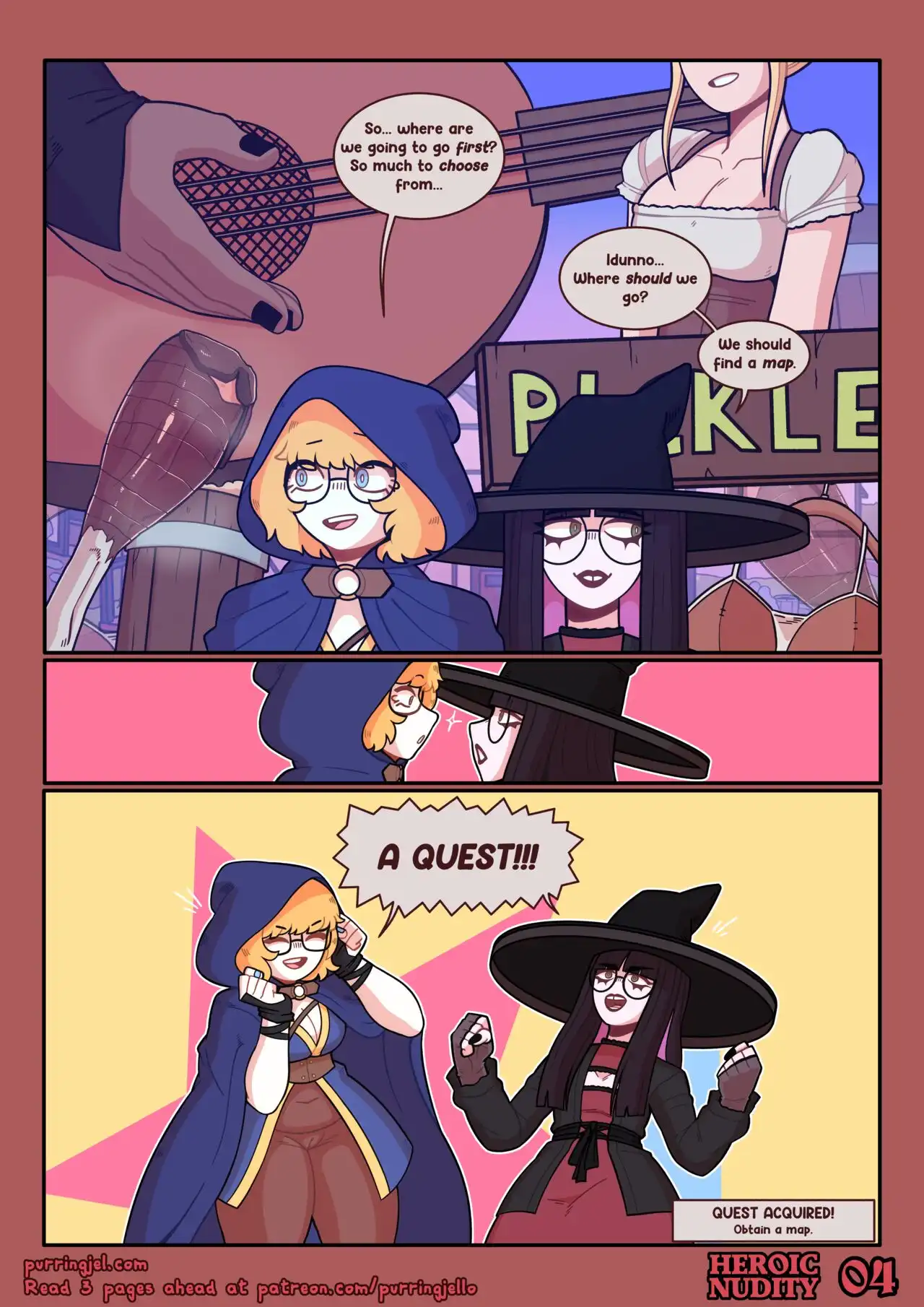 Heroic Nudity – Purringjello