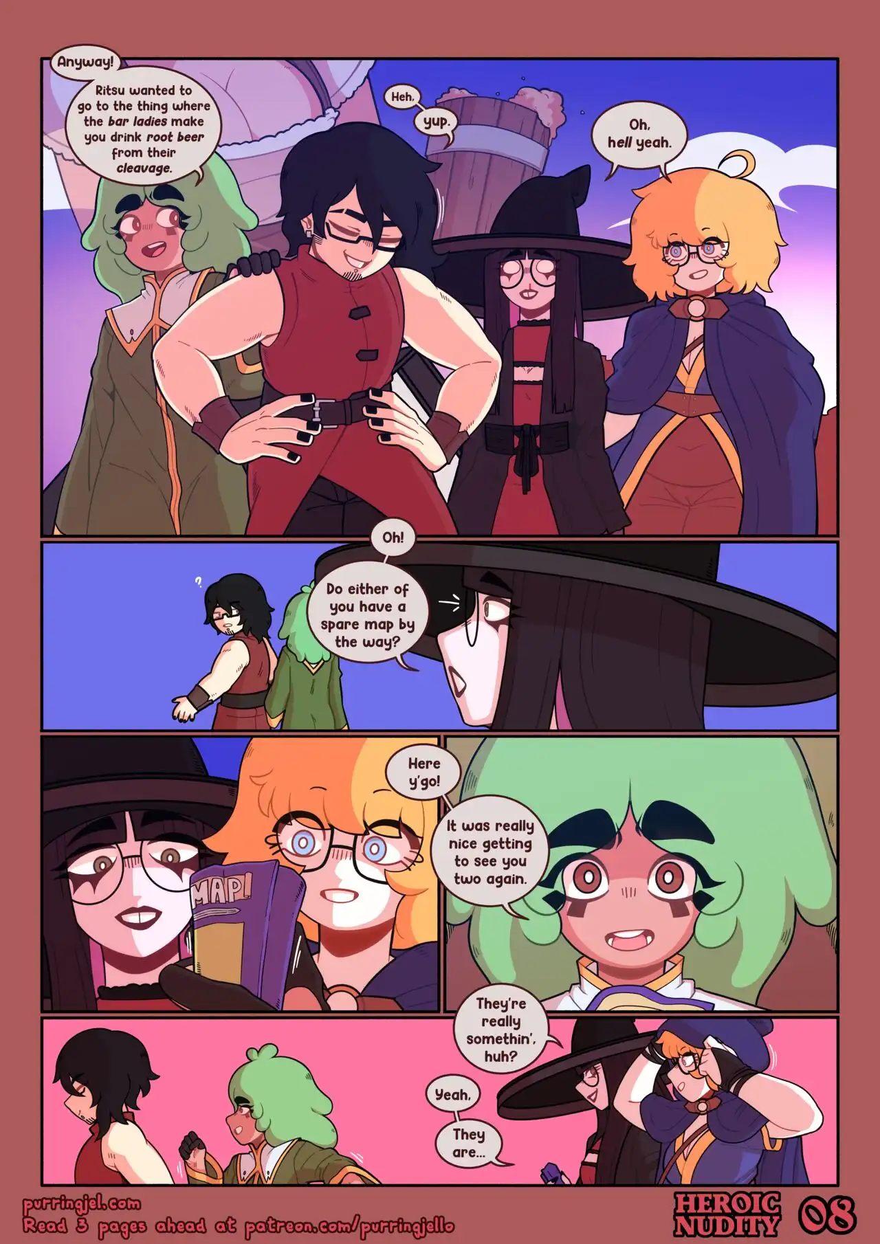 Heroic Nudity – Purringjello