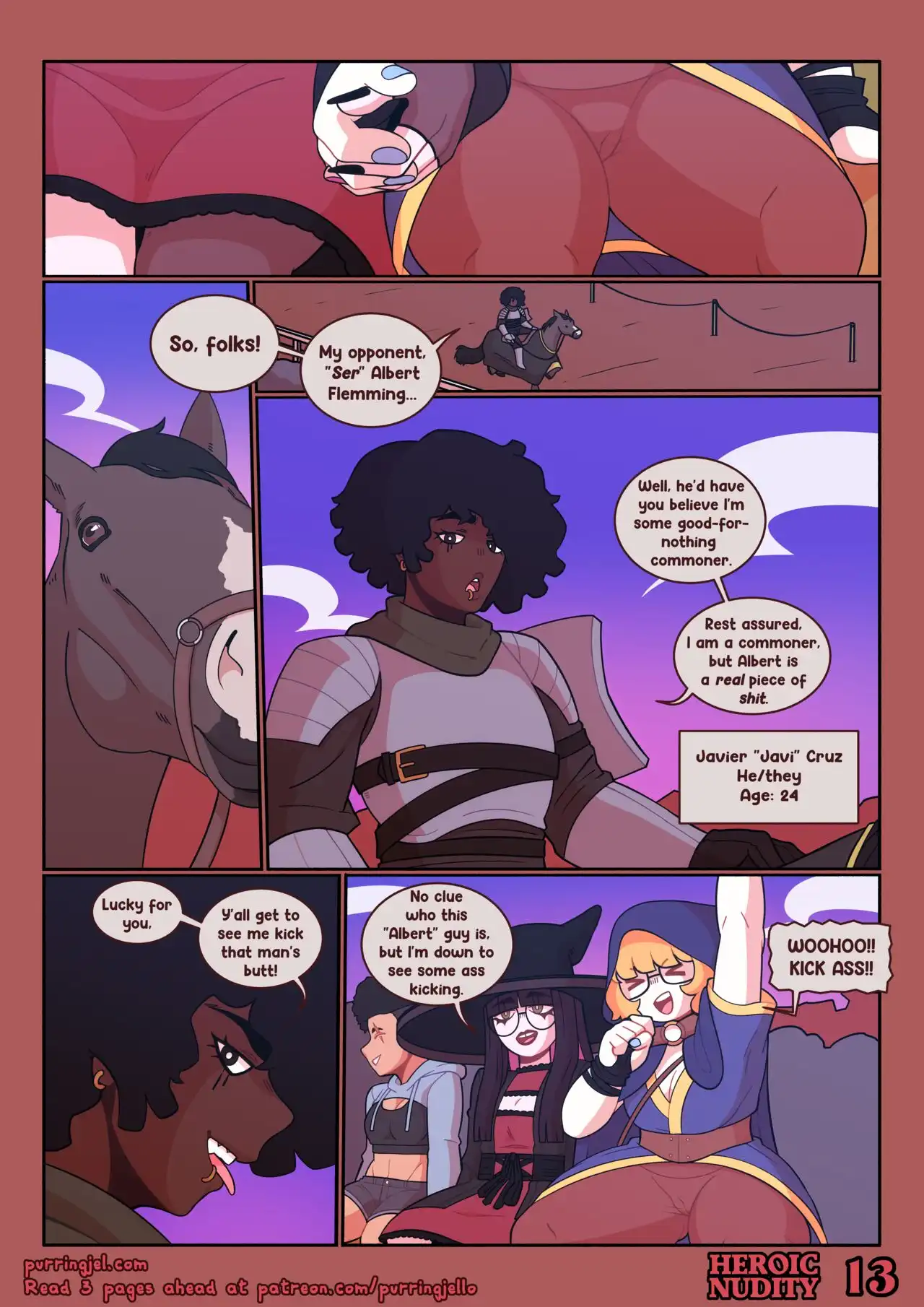 Heroic Nudity – Purringjello