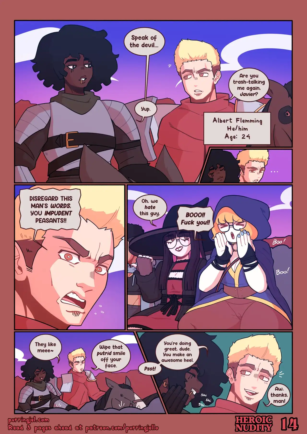 Heroic Nudity – Purringjello