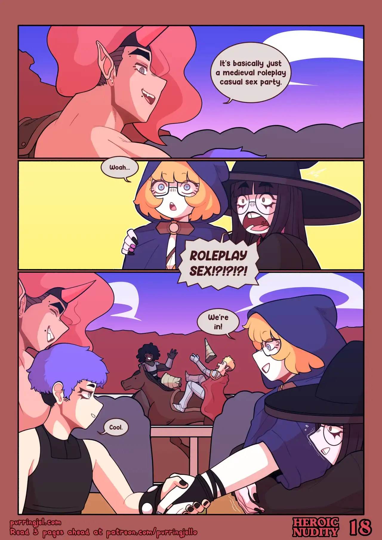 Heroic Nudity – Purringjello