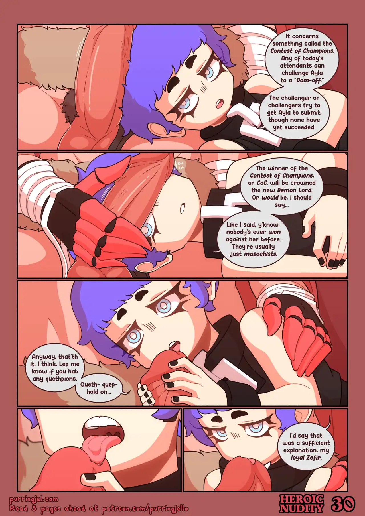 Heroic Nudity – Purringjello