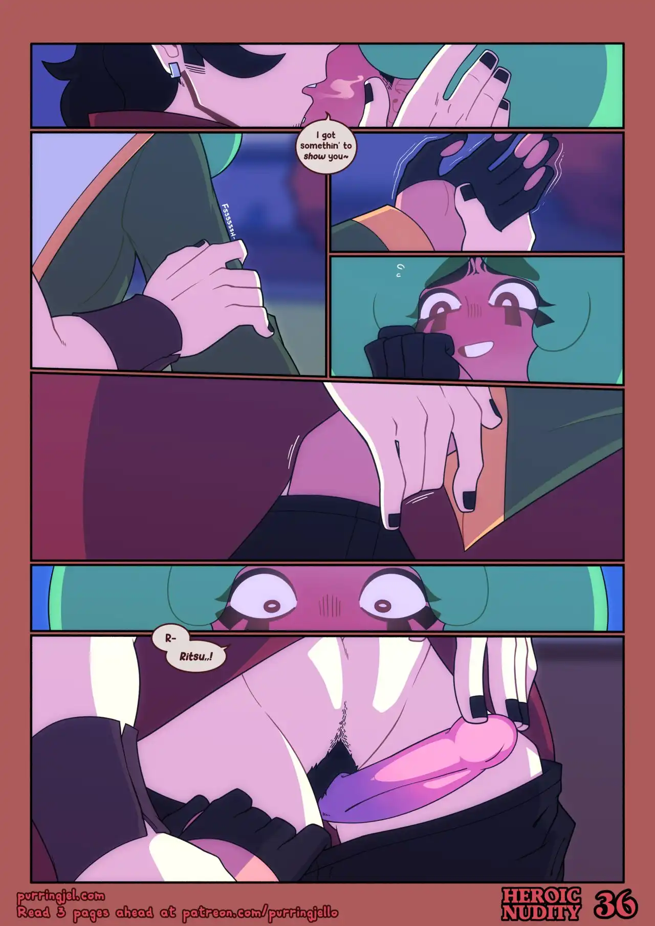Heroic Nudity – Purringjello