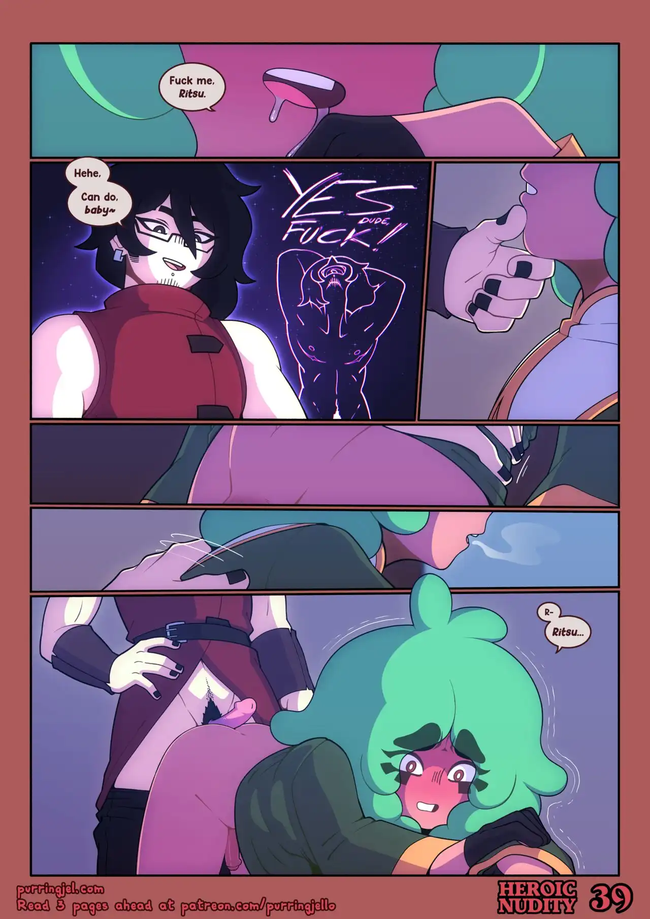 Heroic Nudity – Purringjello