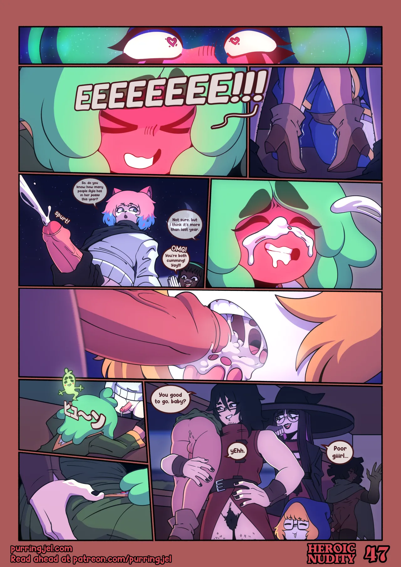 Heroic Nudity – Purringjello