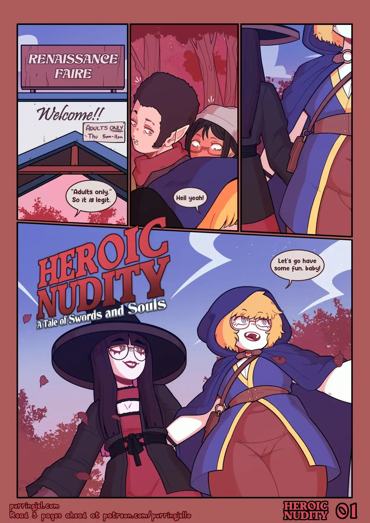 Heroic Nudity – Purringjello