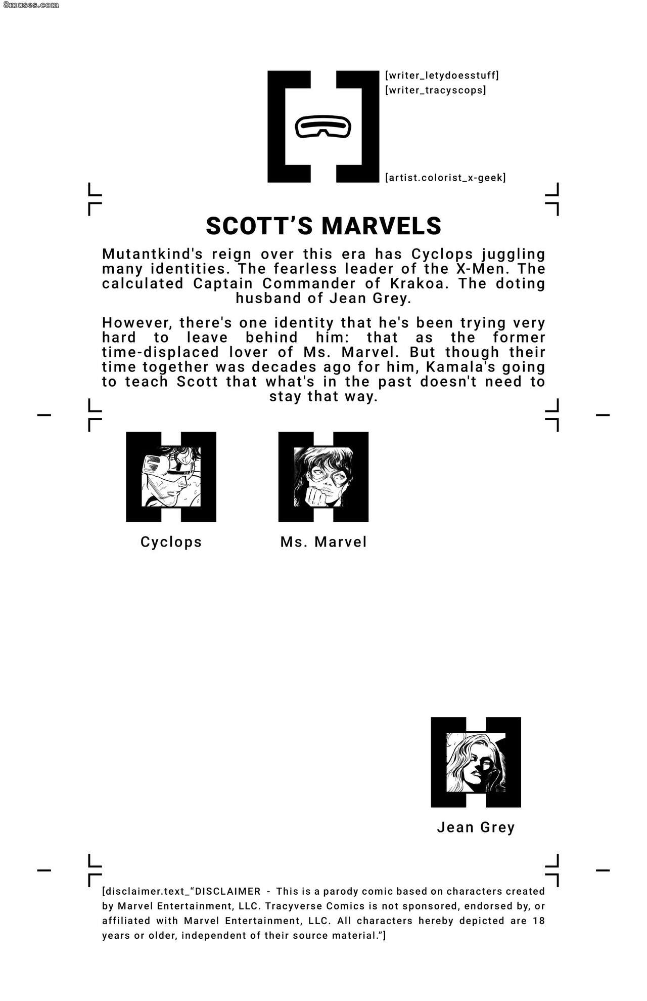 House of XXX – Scott’s Marvels