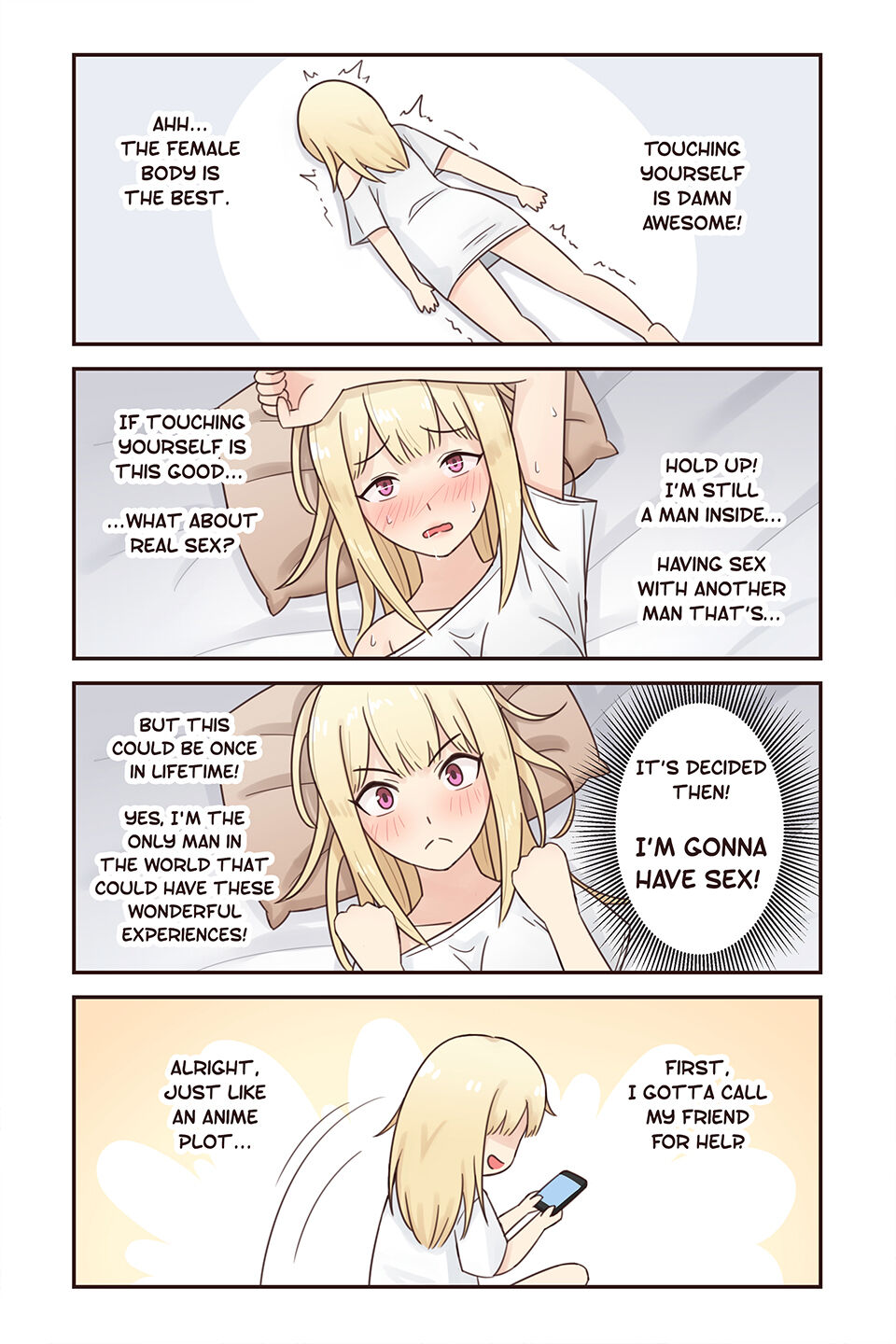 I turned into a girl but no one fucks me 1 – RudySaki