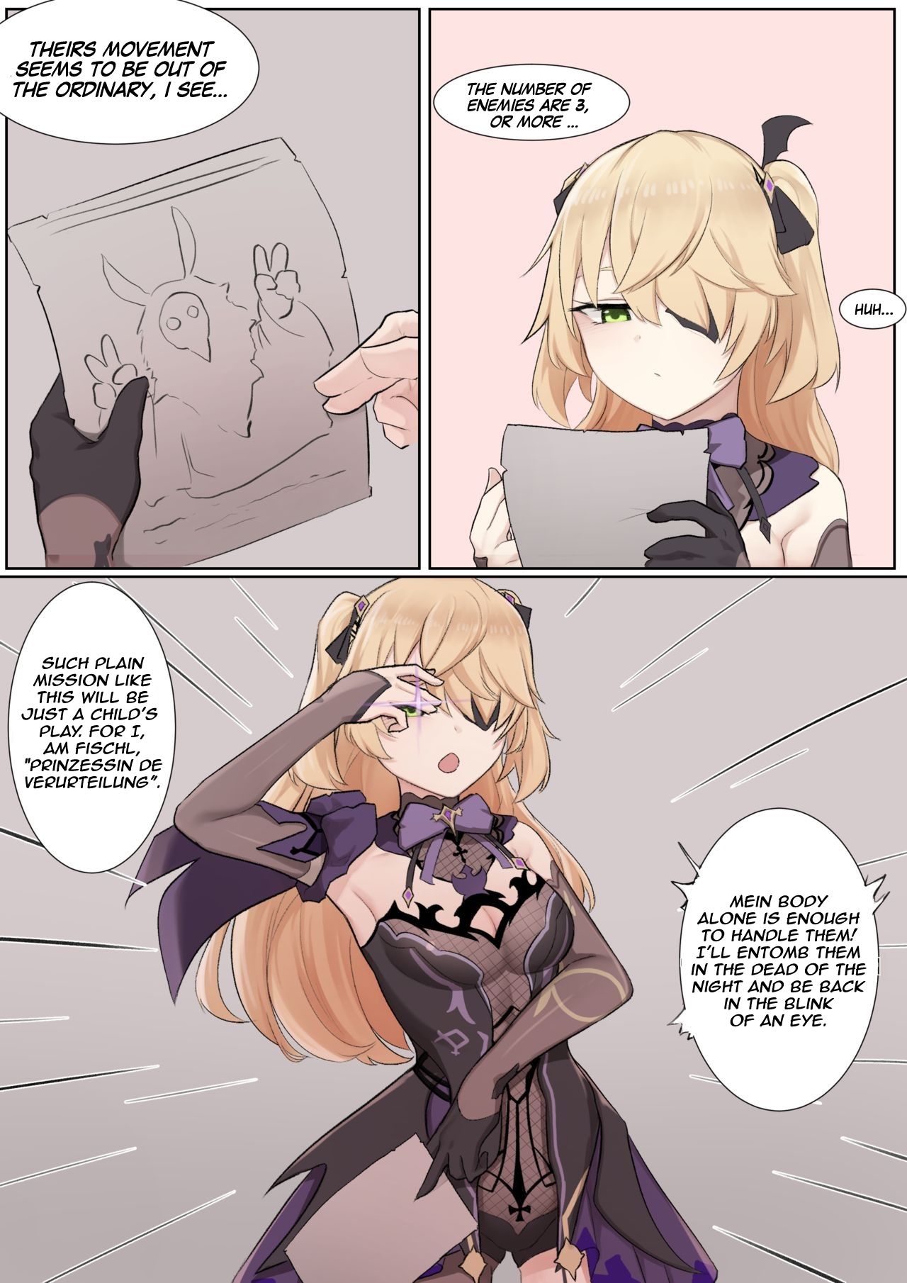 If Scenario (Fischl) – Genshin Impact