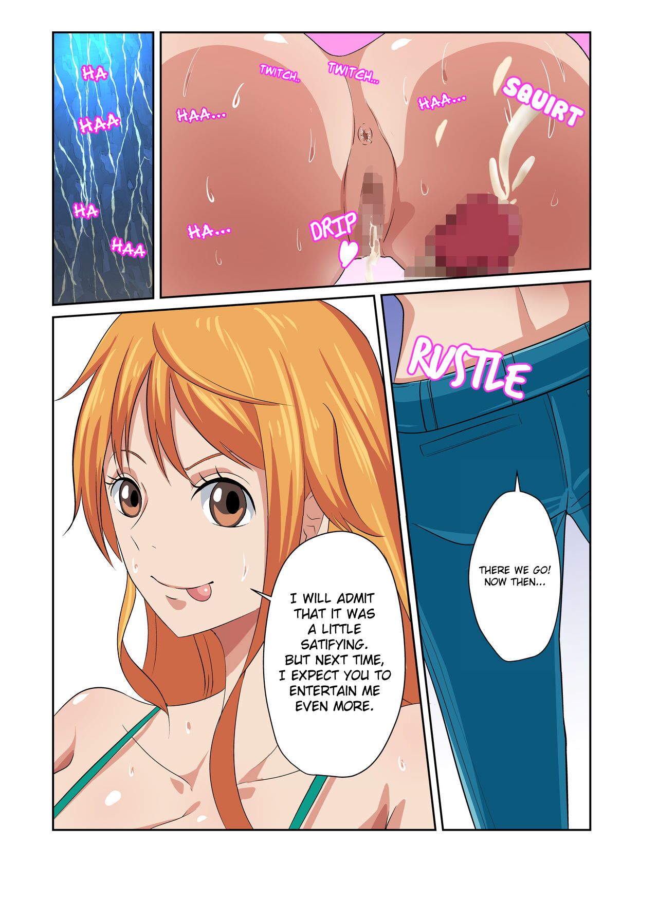 In Front of the Cat Burglar Statue – Q Doujin