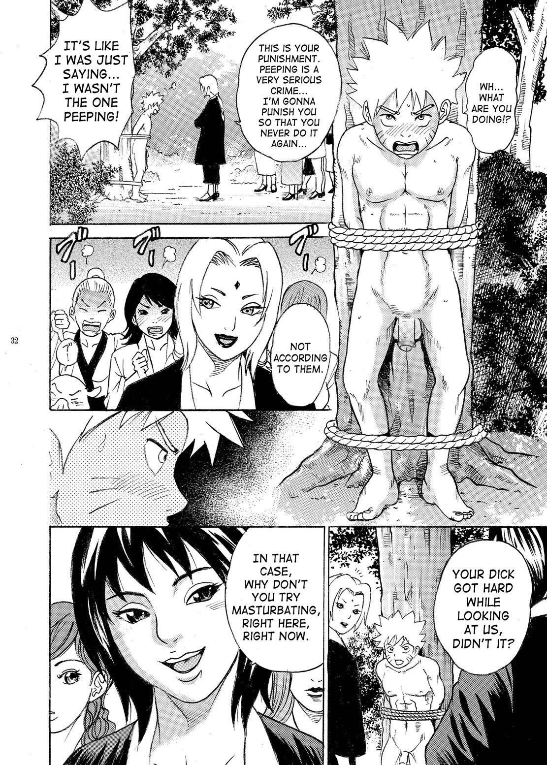 Indecent Ninja Exam – Naruto