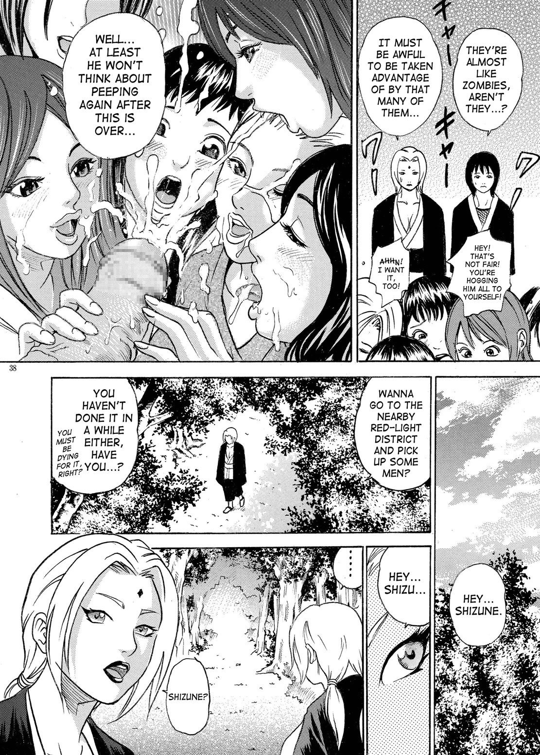 Indecent Ninja Exam – Naruto