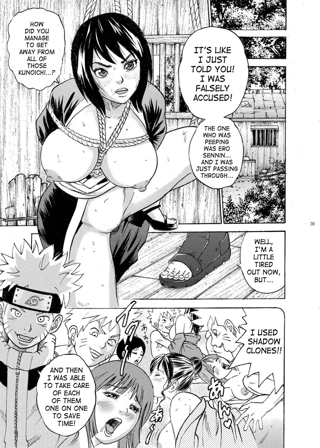 Indecent Ninja Exam – Naruto
