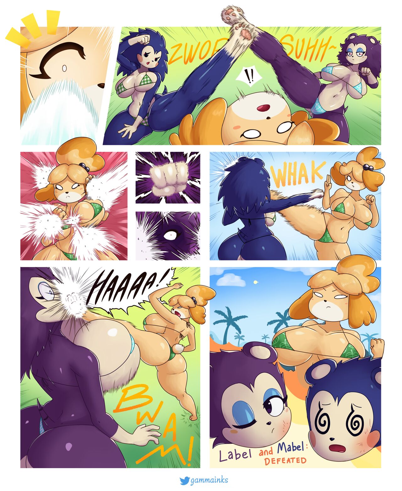 Isabelle’s challenge – Gammainks
