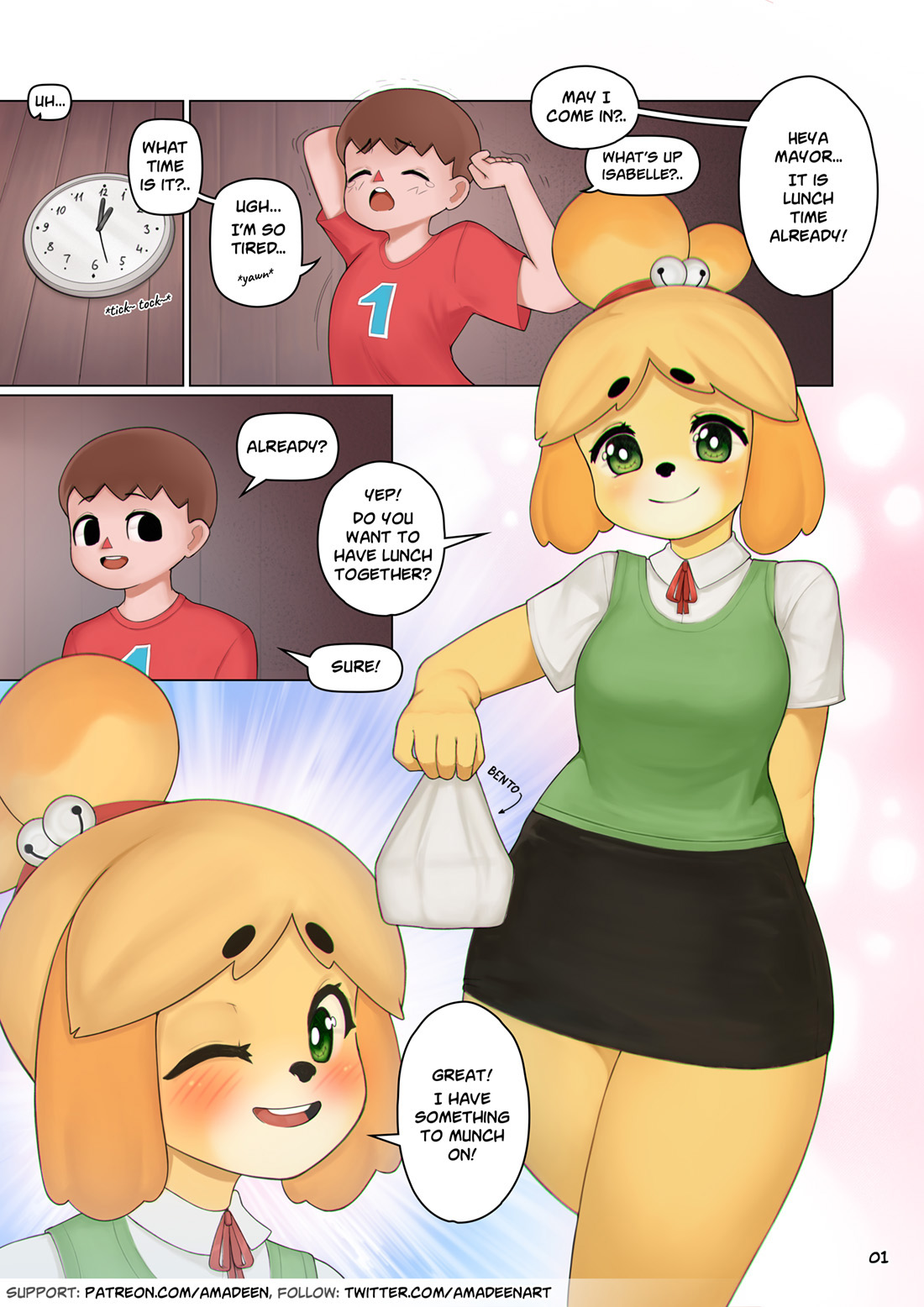 Isabelle’s Lunch Incident – amadeen