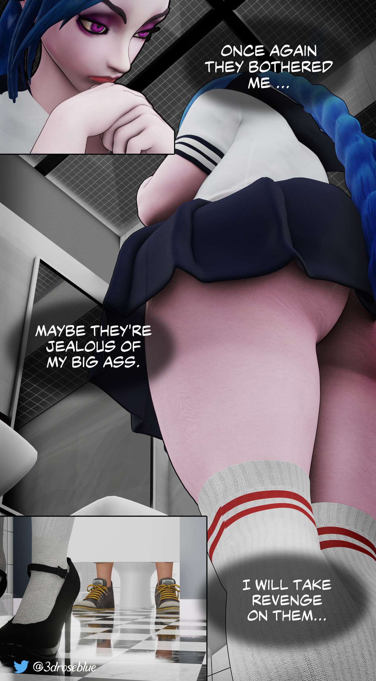 Jinx Broken Heart – RoseBlue3D