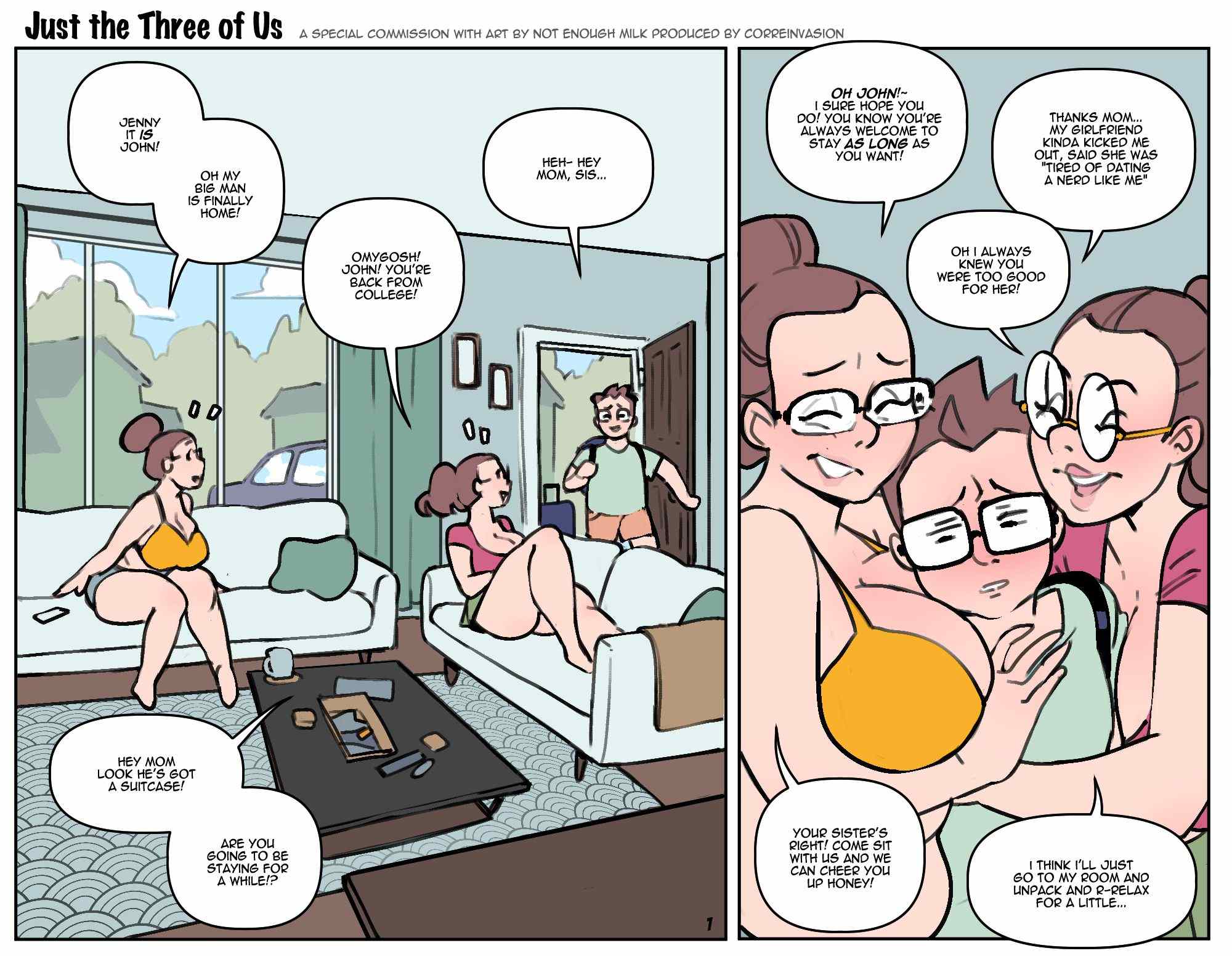 Just The Three Of Us – NotEnoughMilk