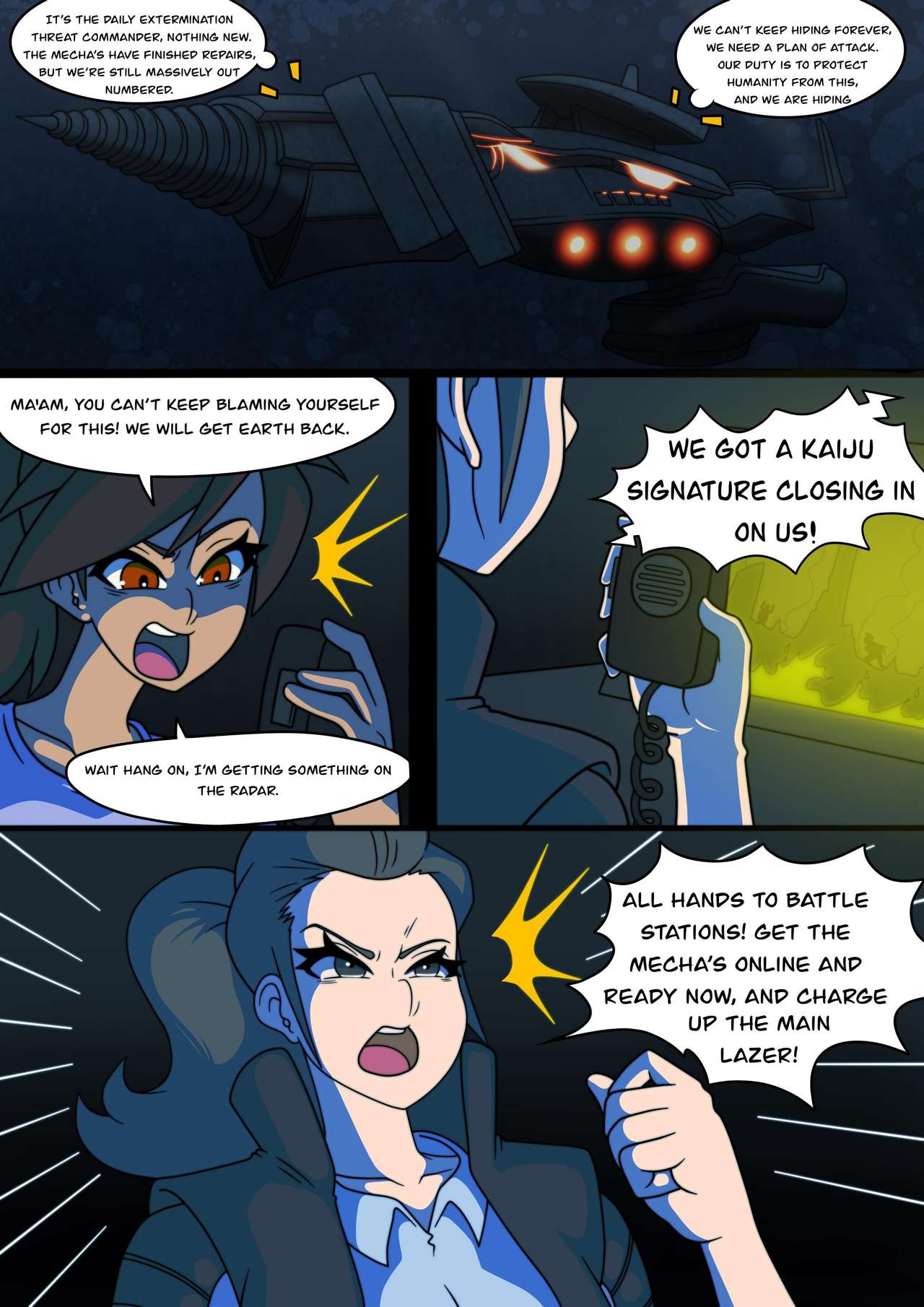 Kaiju Girls 8 – WitchKing00