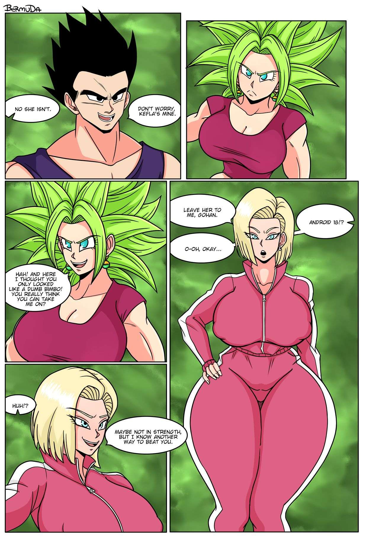 Kefla X Android 18 – Bermuda