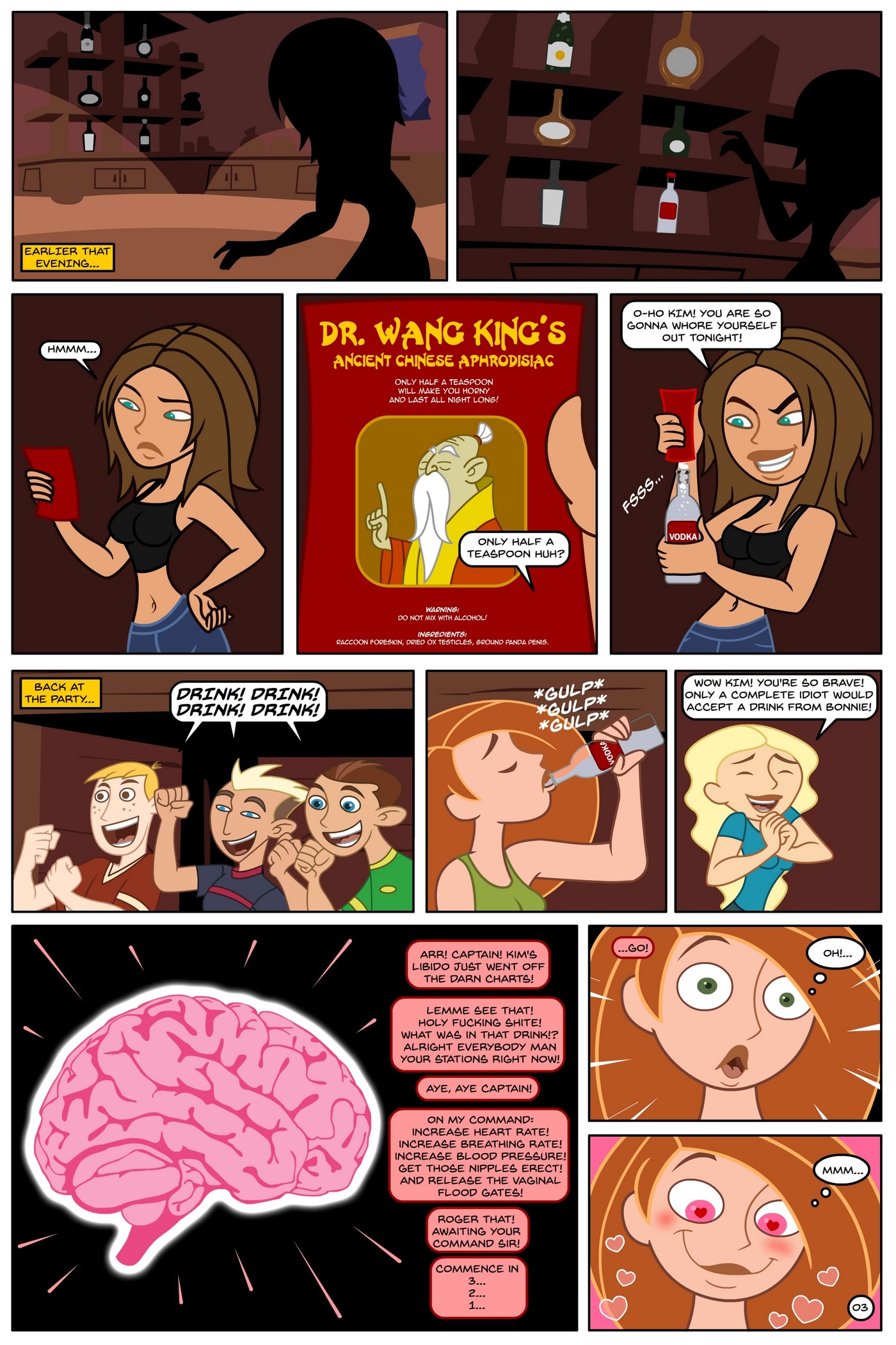 Kim Possible Spin, Sip & Strip!