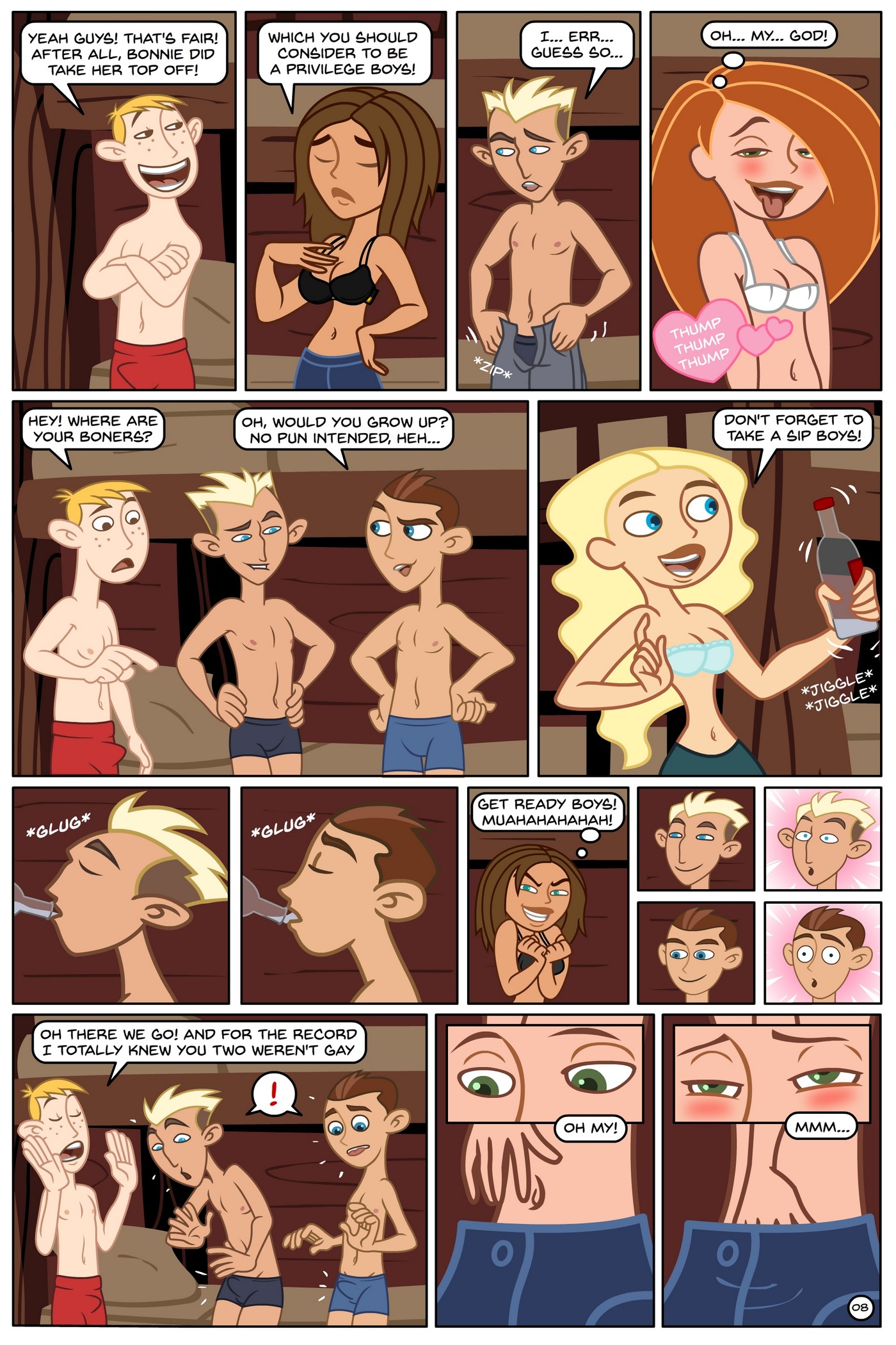 Kim Possible Spin, Sip & Strip!