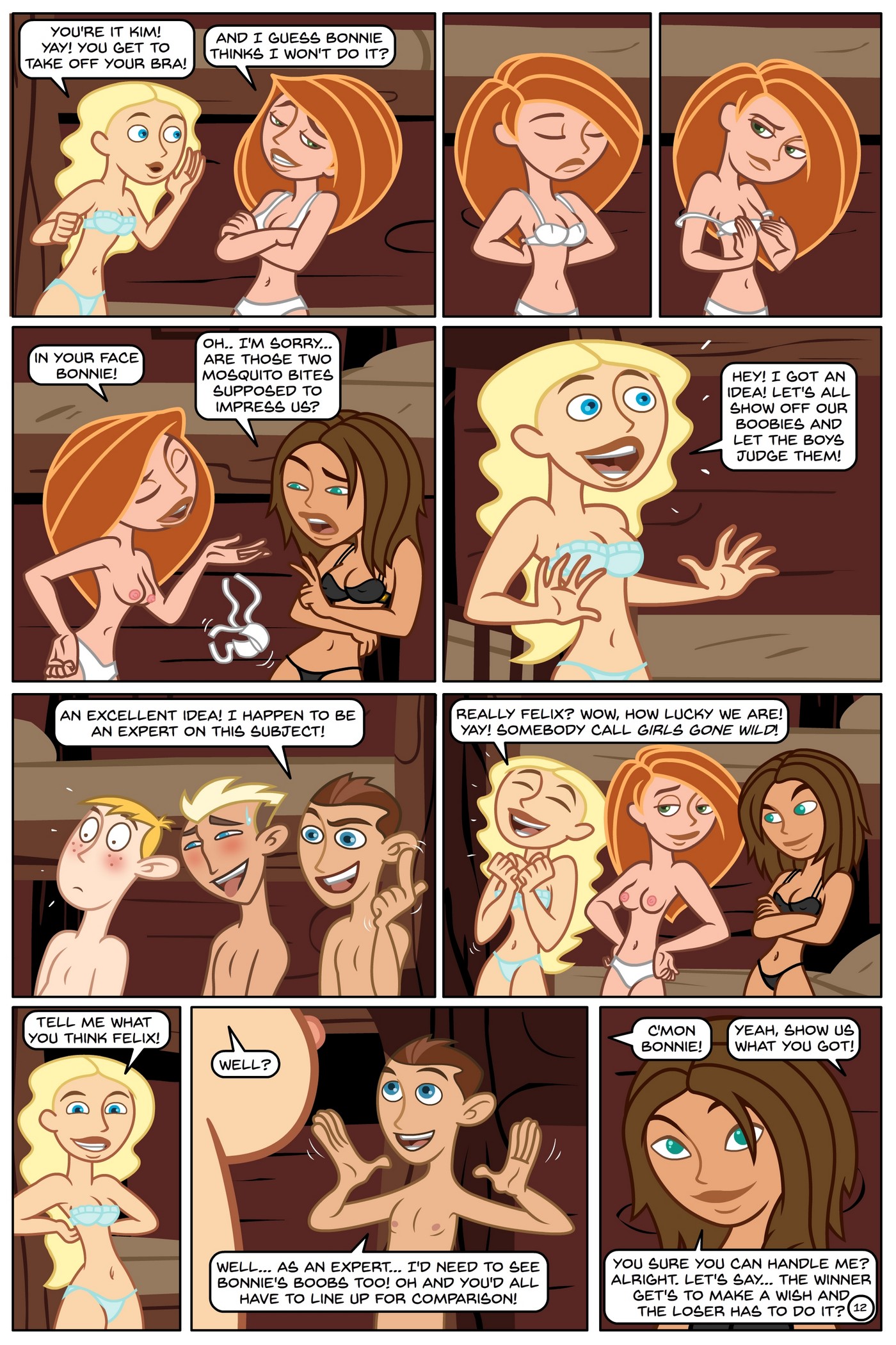 Kim Possible Spin, Sip & Strip!