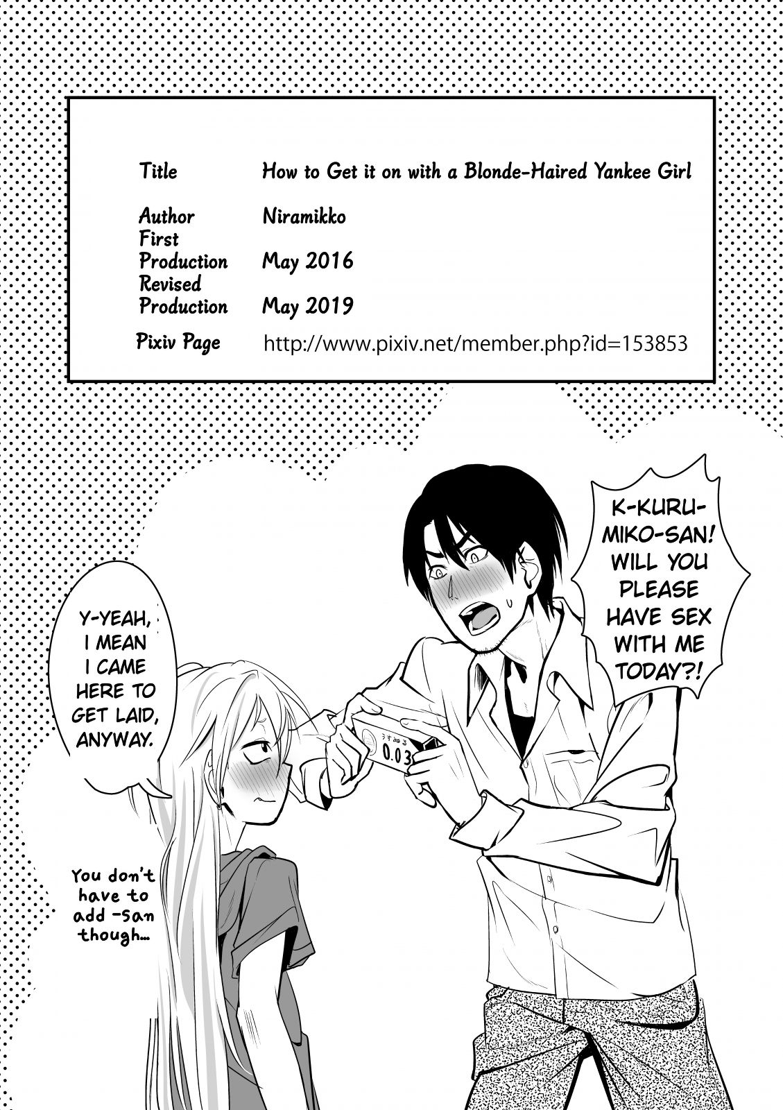Kinpatsu Yancha – kei Kanojo to no Kurashikata
