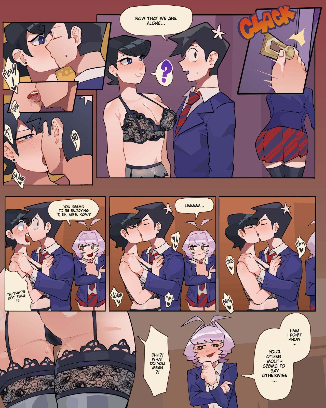 Komi’s Mom Affair – Differland