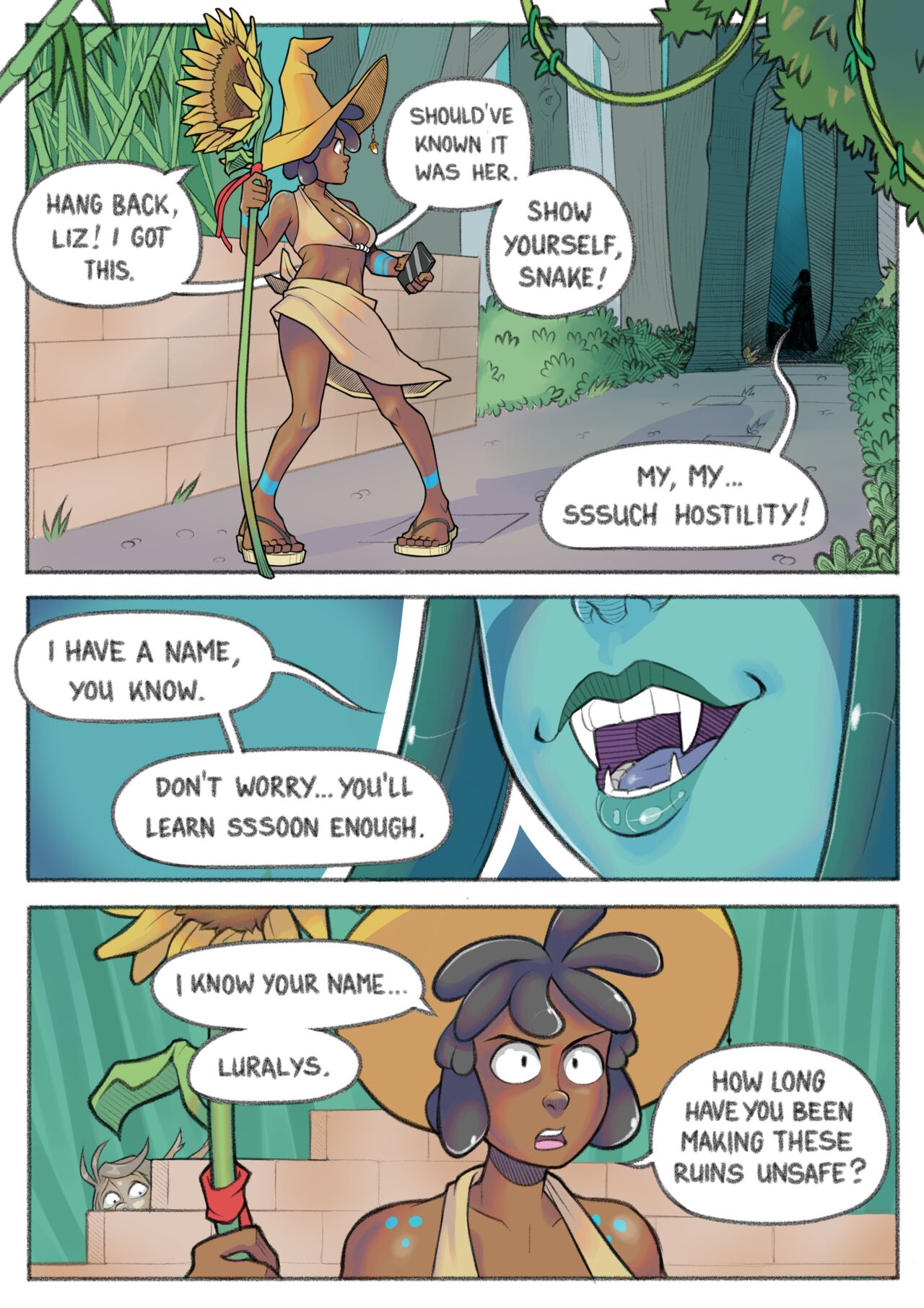 Lamia Hypno Comic – Shozayah