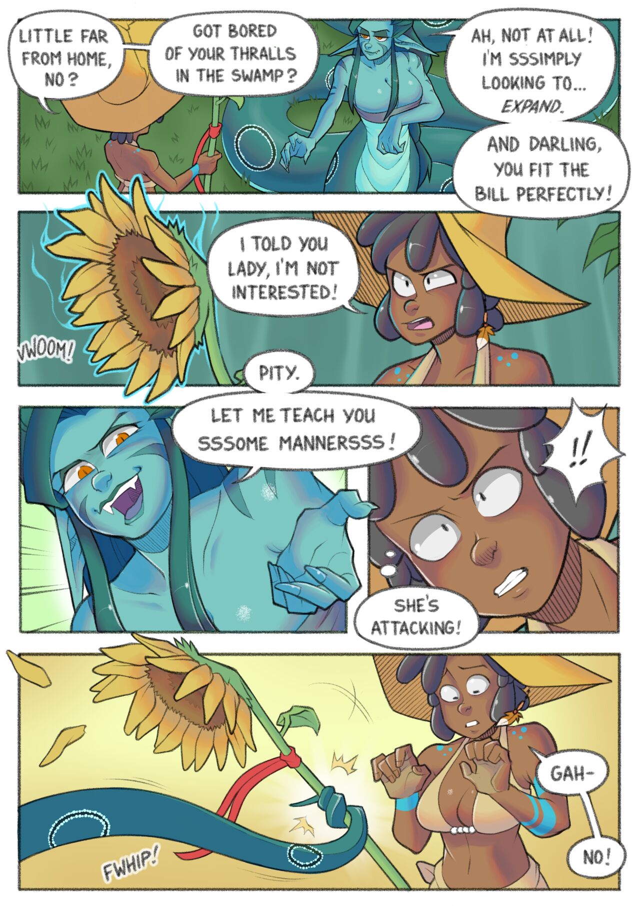 Lamia Hypno Comic – Shozayah