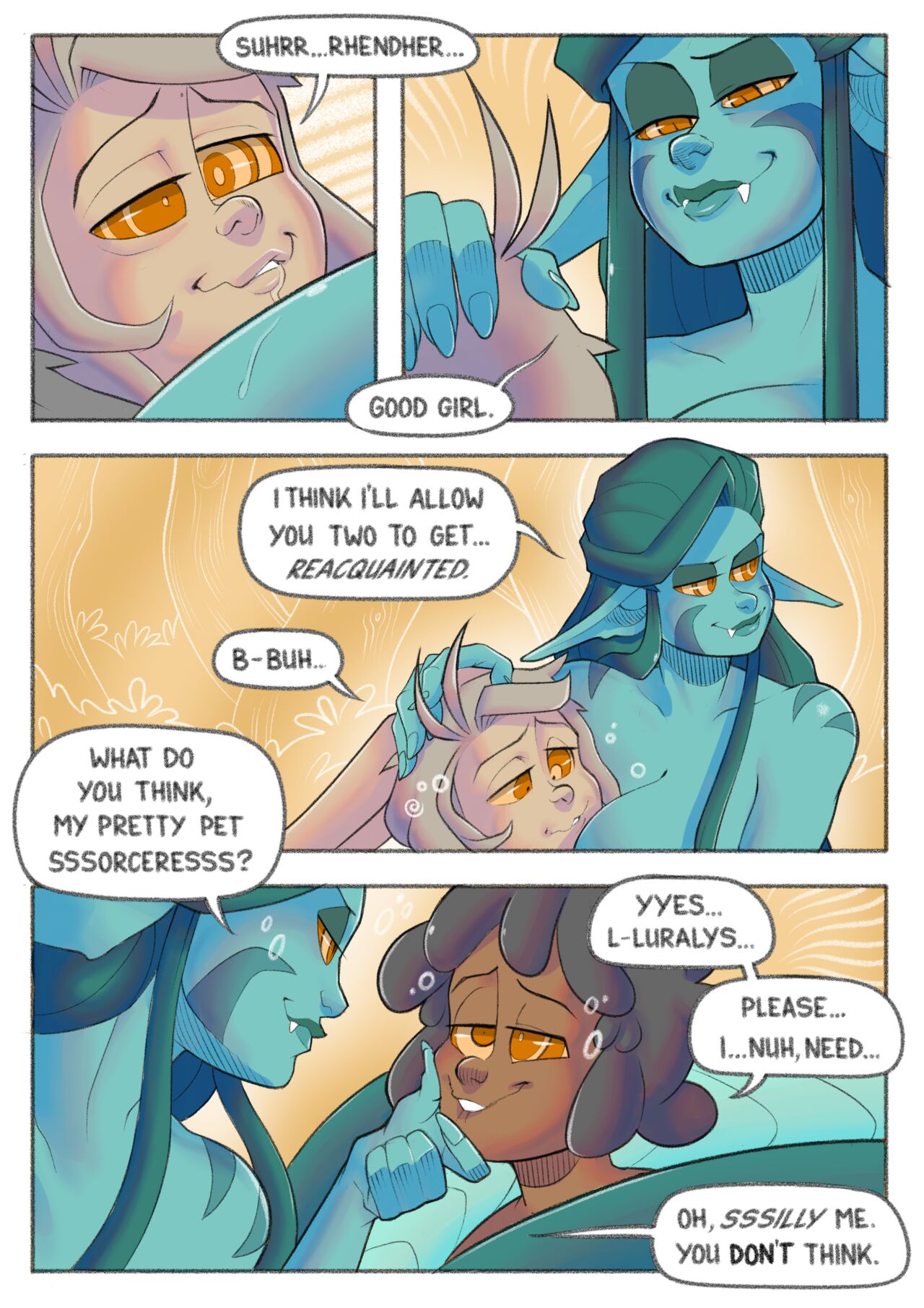 Lamia Hypno Comic – Shozayah