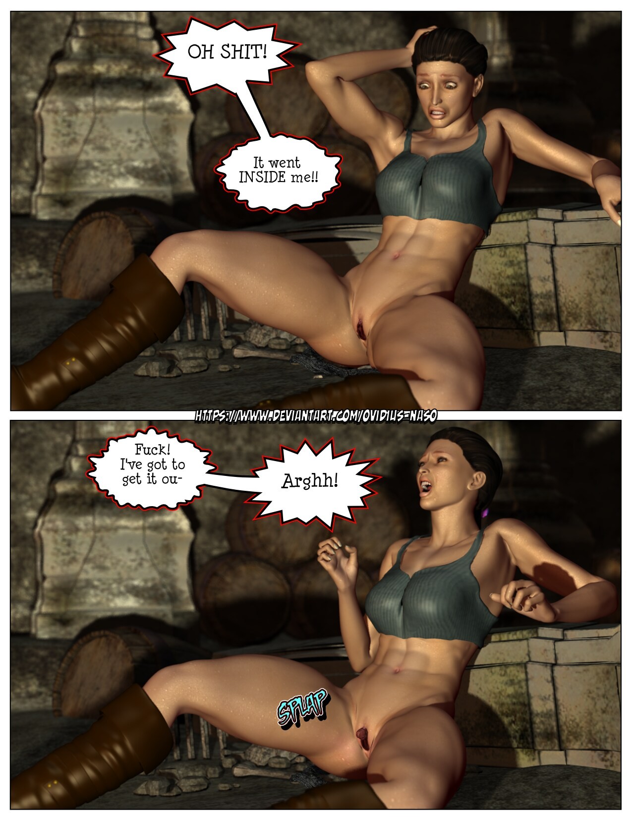 Lara Croft & The Phallic Tomb Reduxxx – Tom Rider
