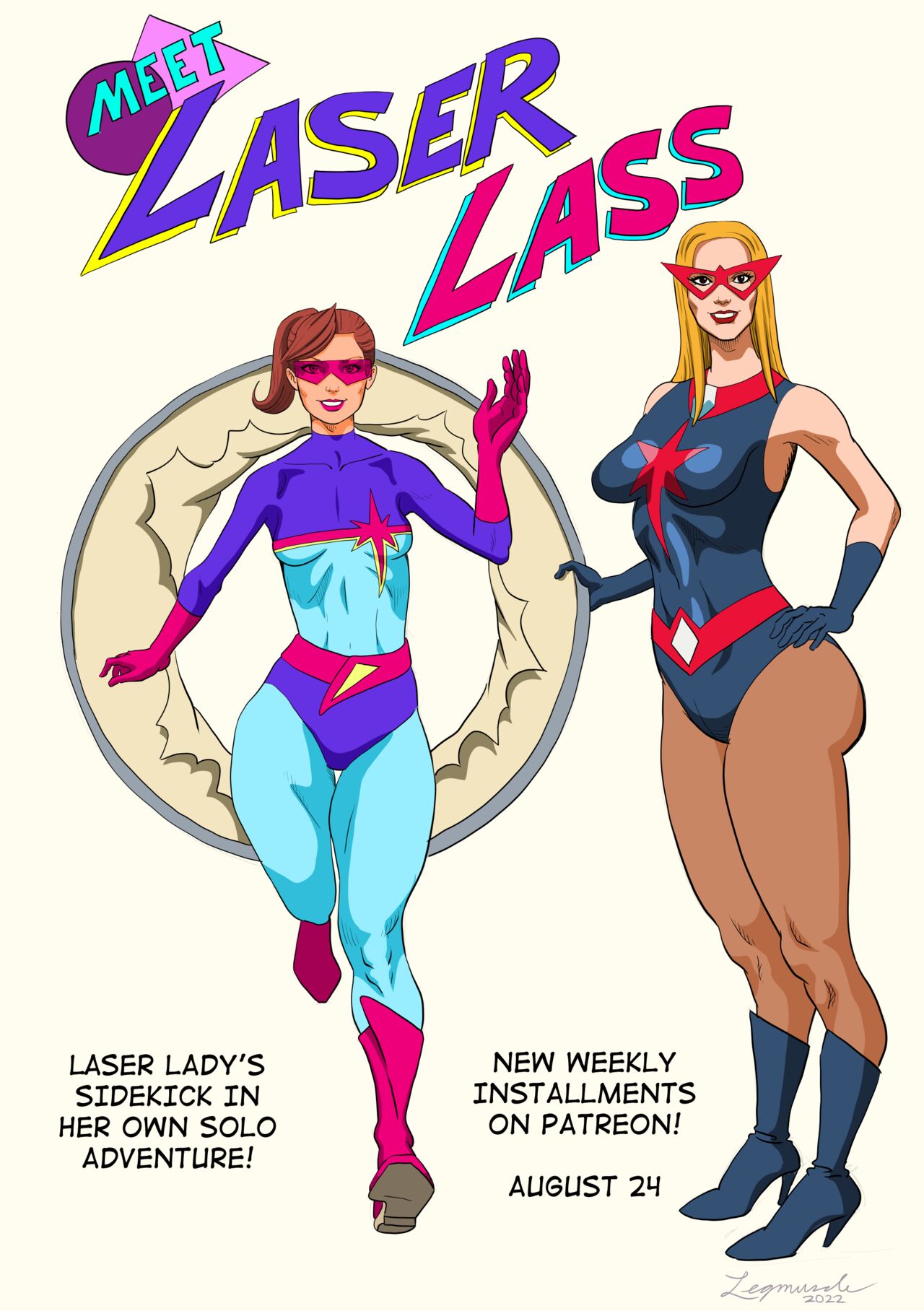 Laser Lass – Legmuscle