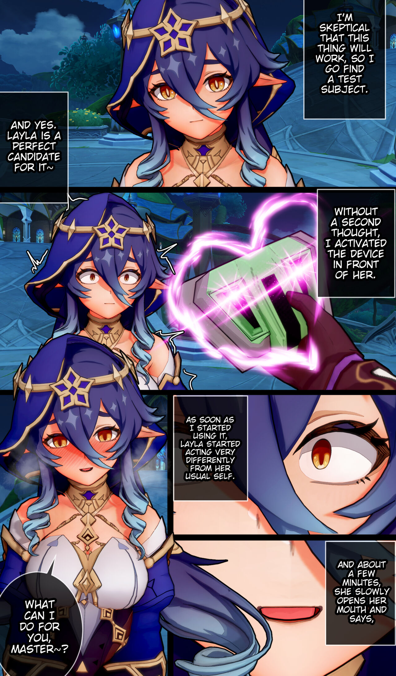 Layla’s Late Night Training Session – Genshin Impact