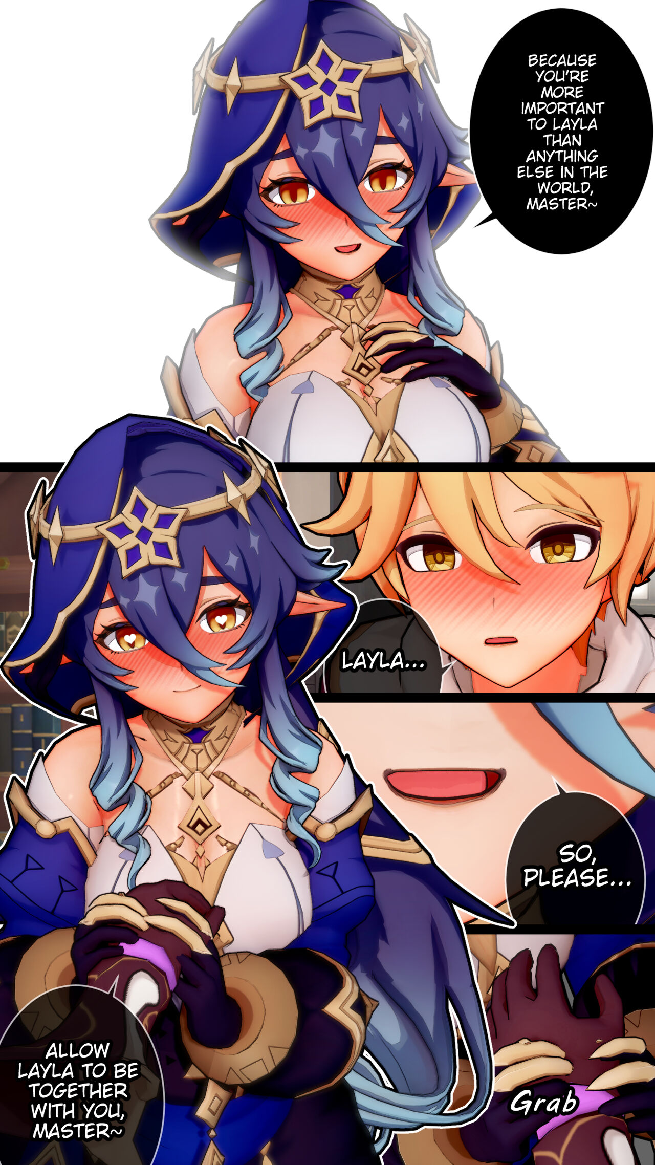 Layla’s Late Night Training Session – Genshin Impact