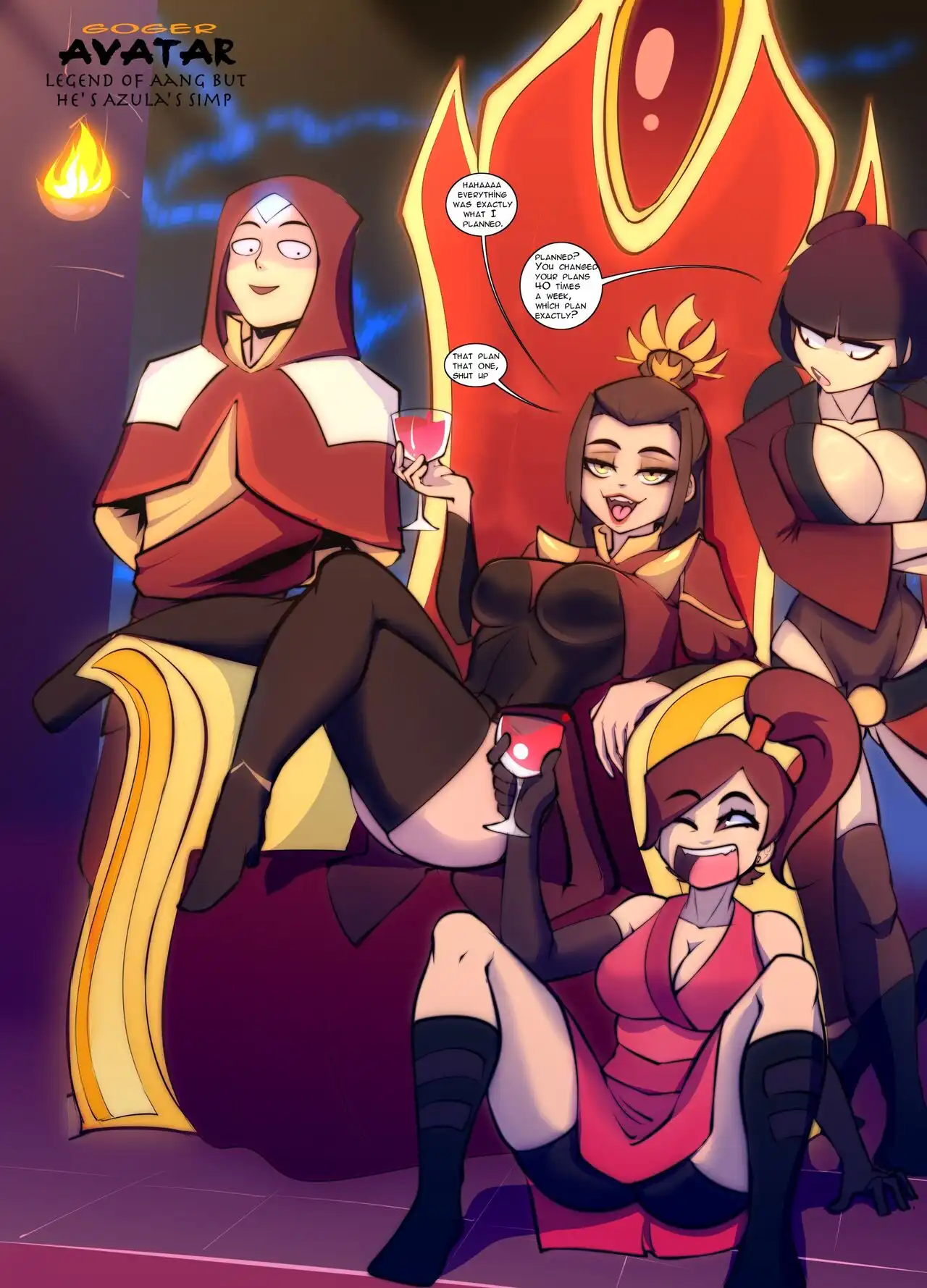 Legend of Aang but he’s Azula’s simp – Dgoger