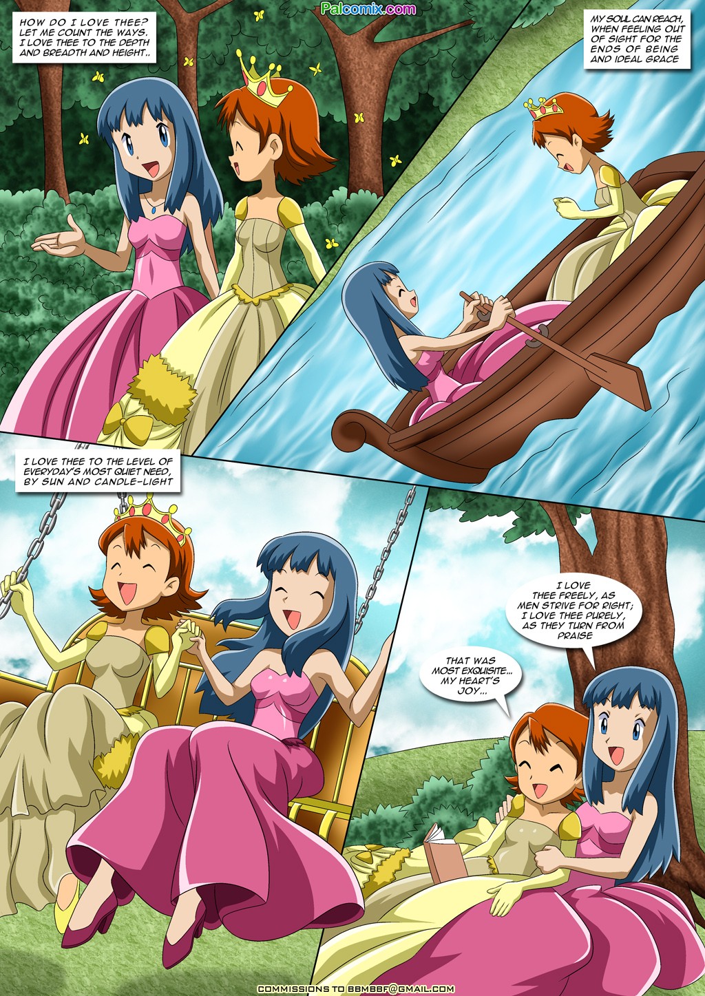 Lesbian Fantasy Island – Palcomix