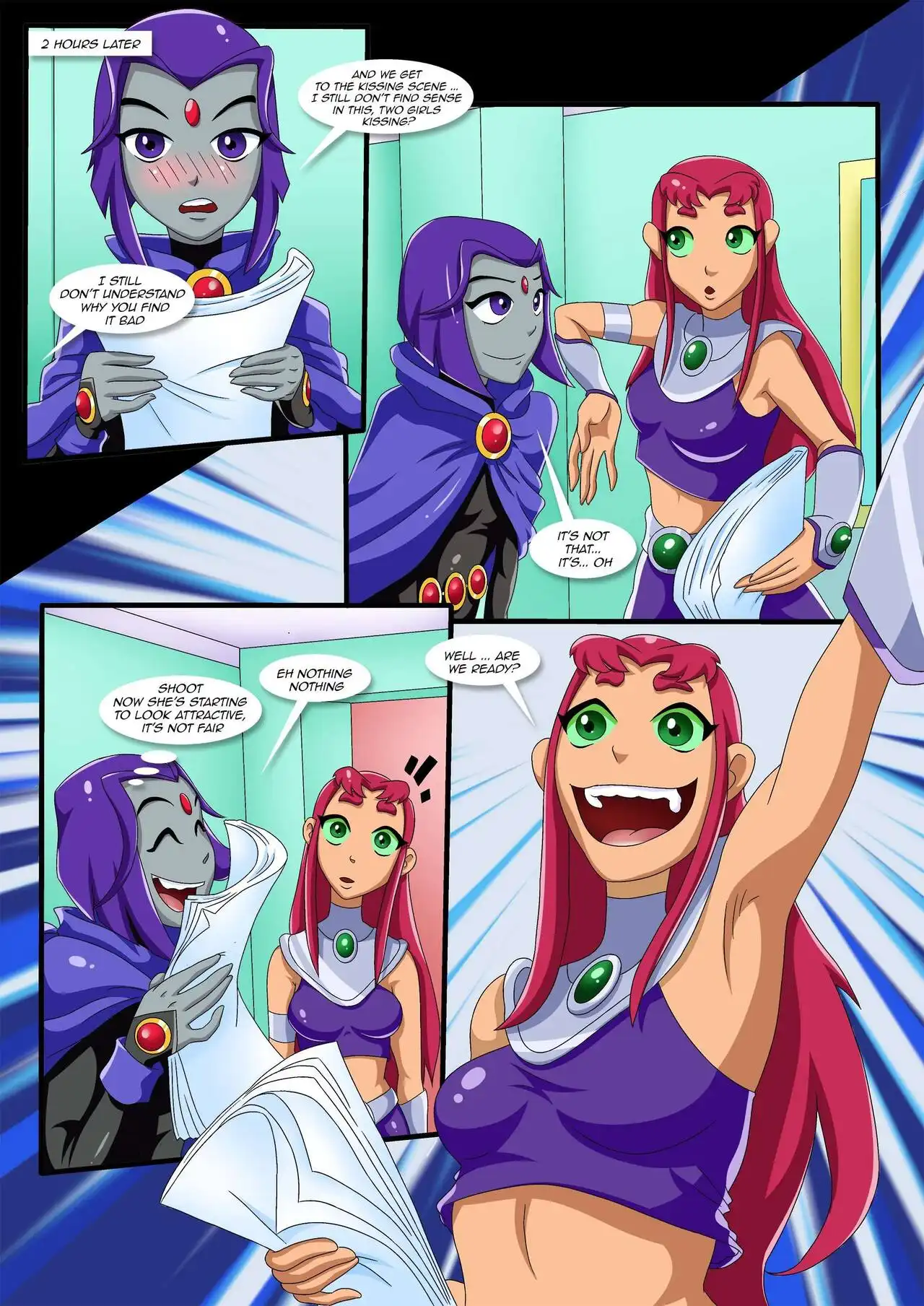 Let’s Try a Scene – PalComix