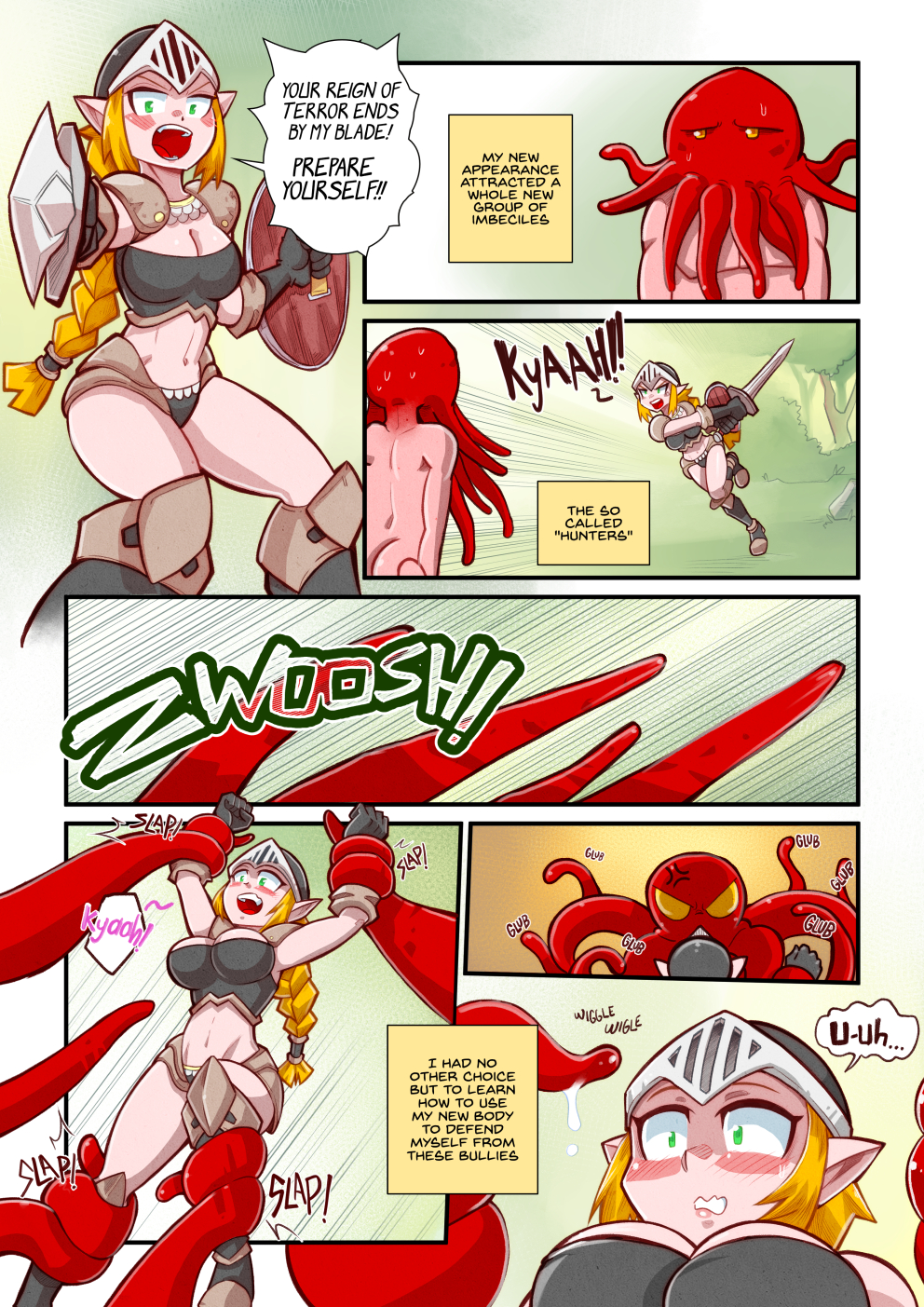Life as a Tentacle Monster in Another World – Mr.E