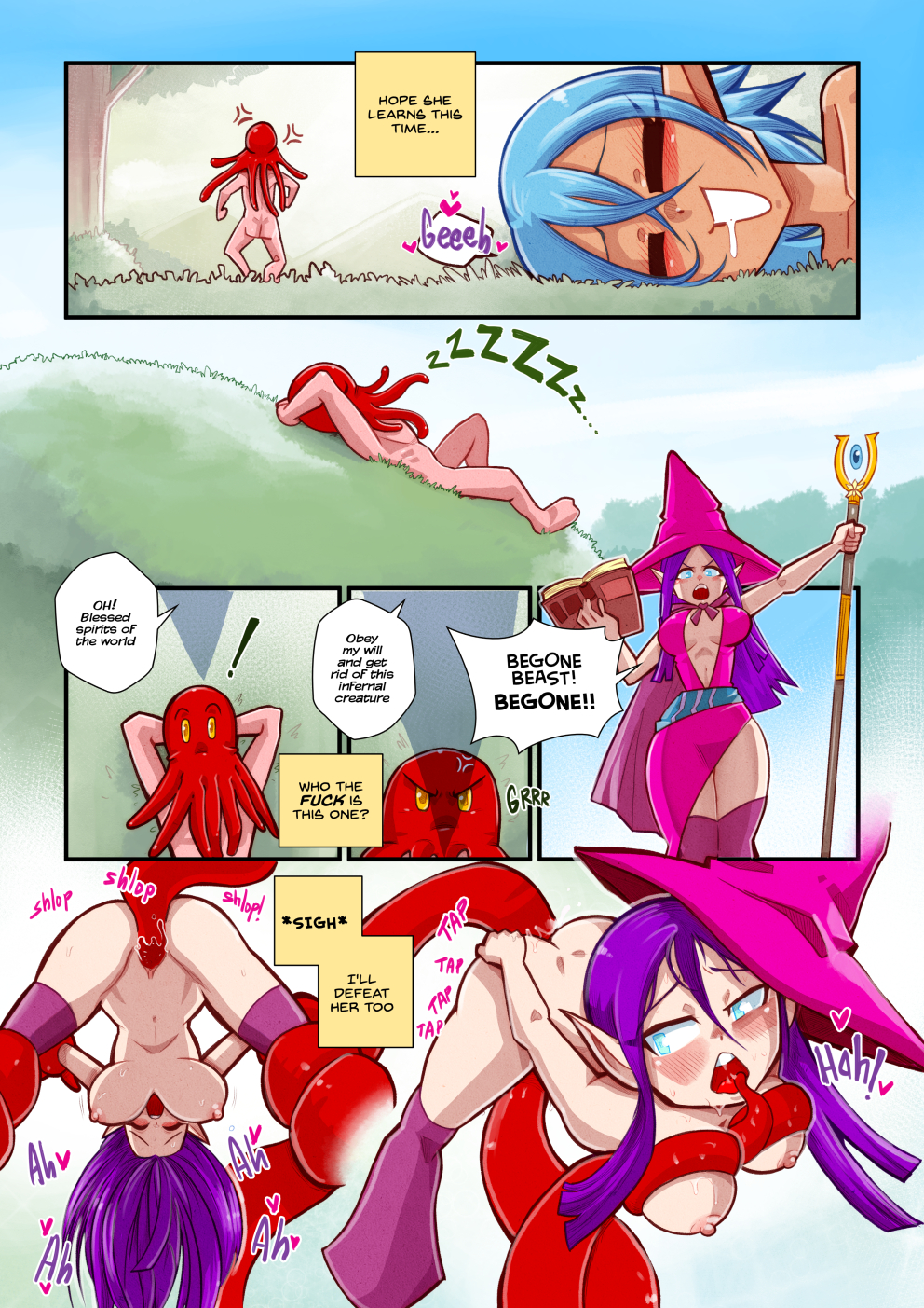 Life as a Tentacle Monster in Another World – Mr.E