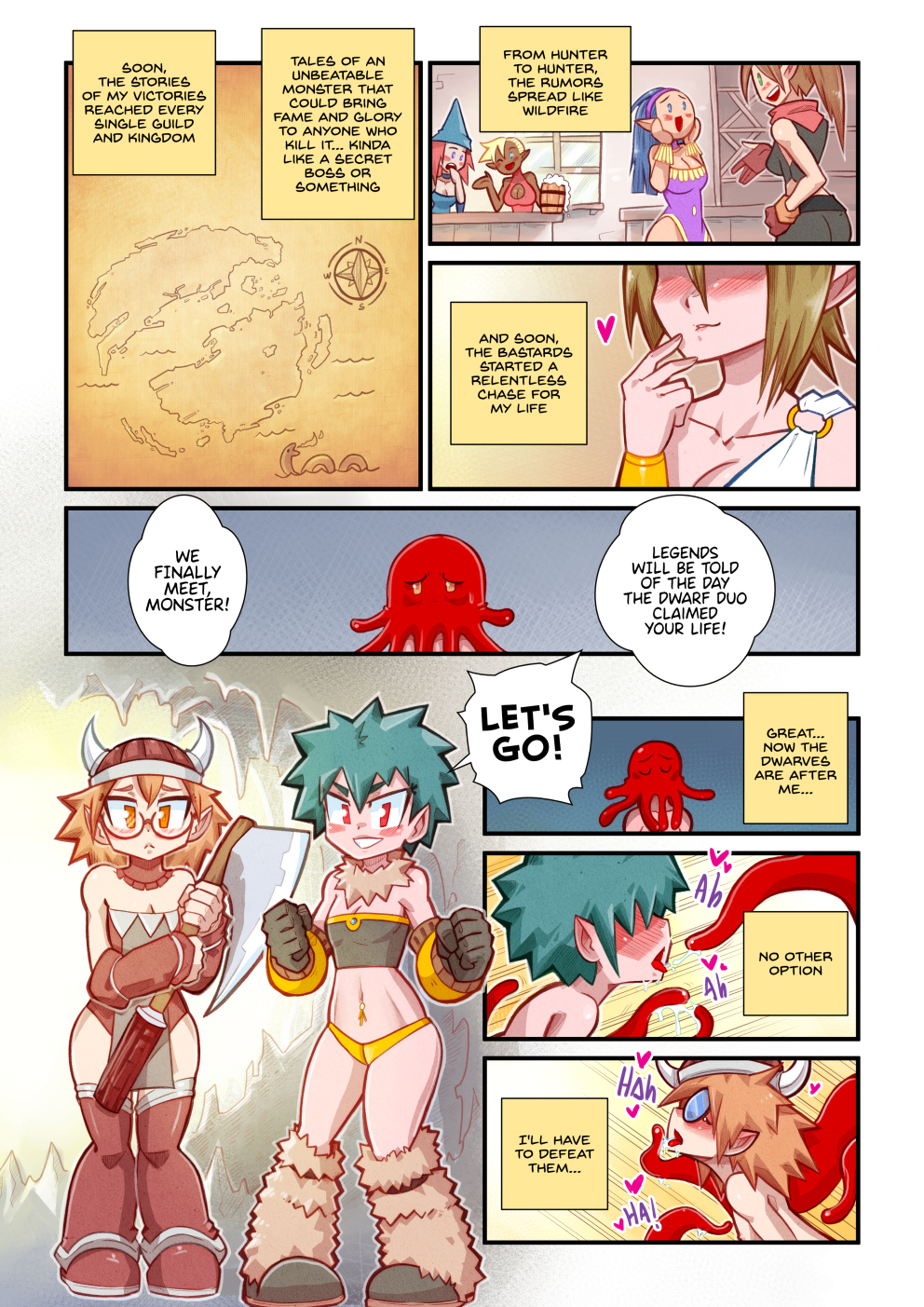 Life as a Tentacle Monster in Another World – Mr.E