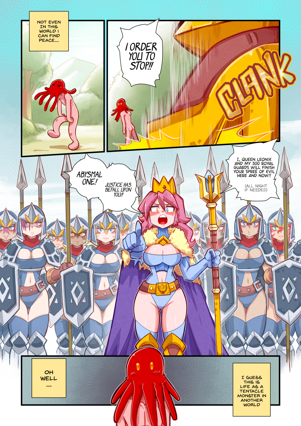 Life as a Tentacle Monster in Another World – Mr.E