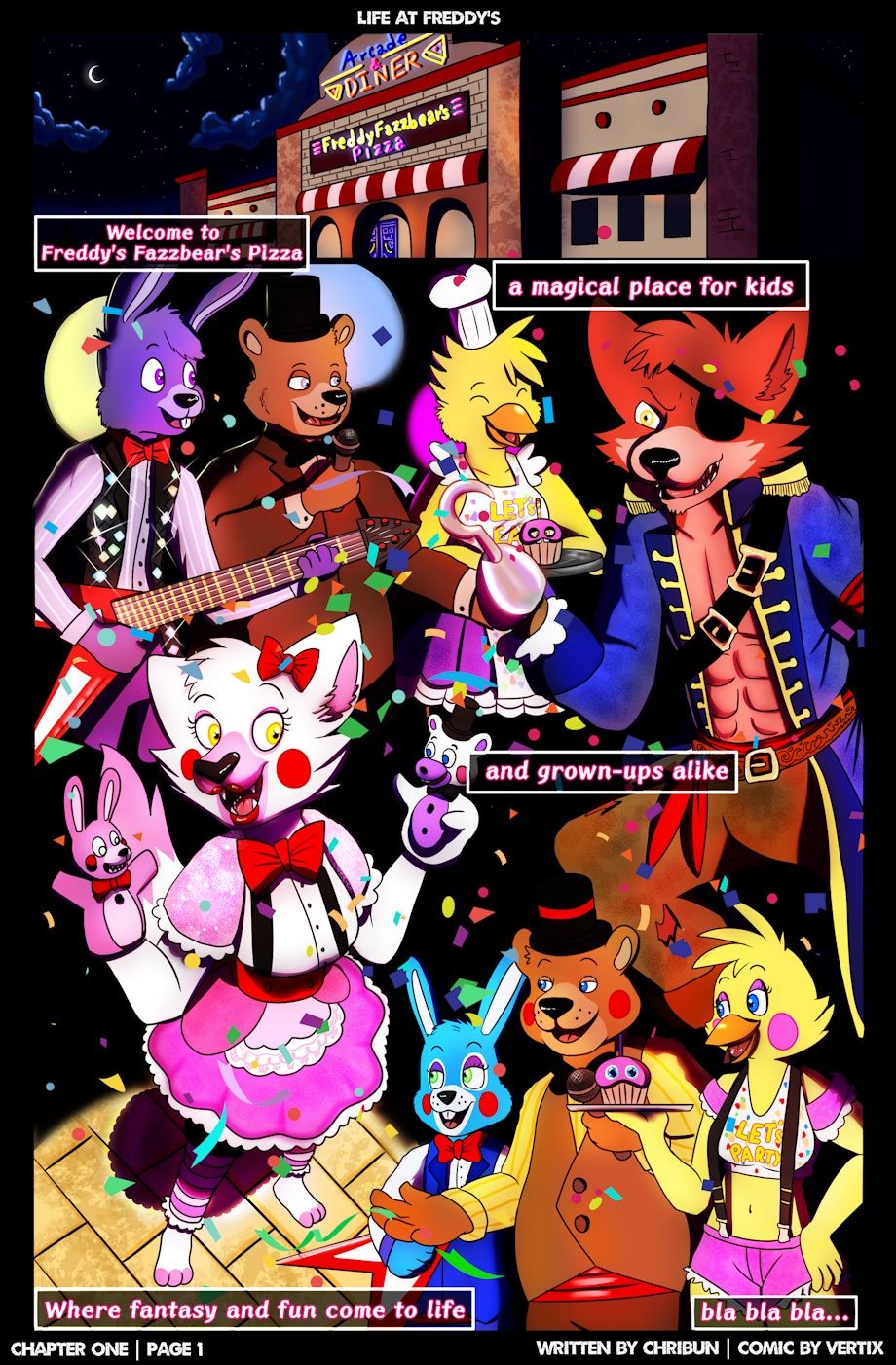 Life At Freddy’s Chapter 1 – Vertix