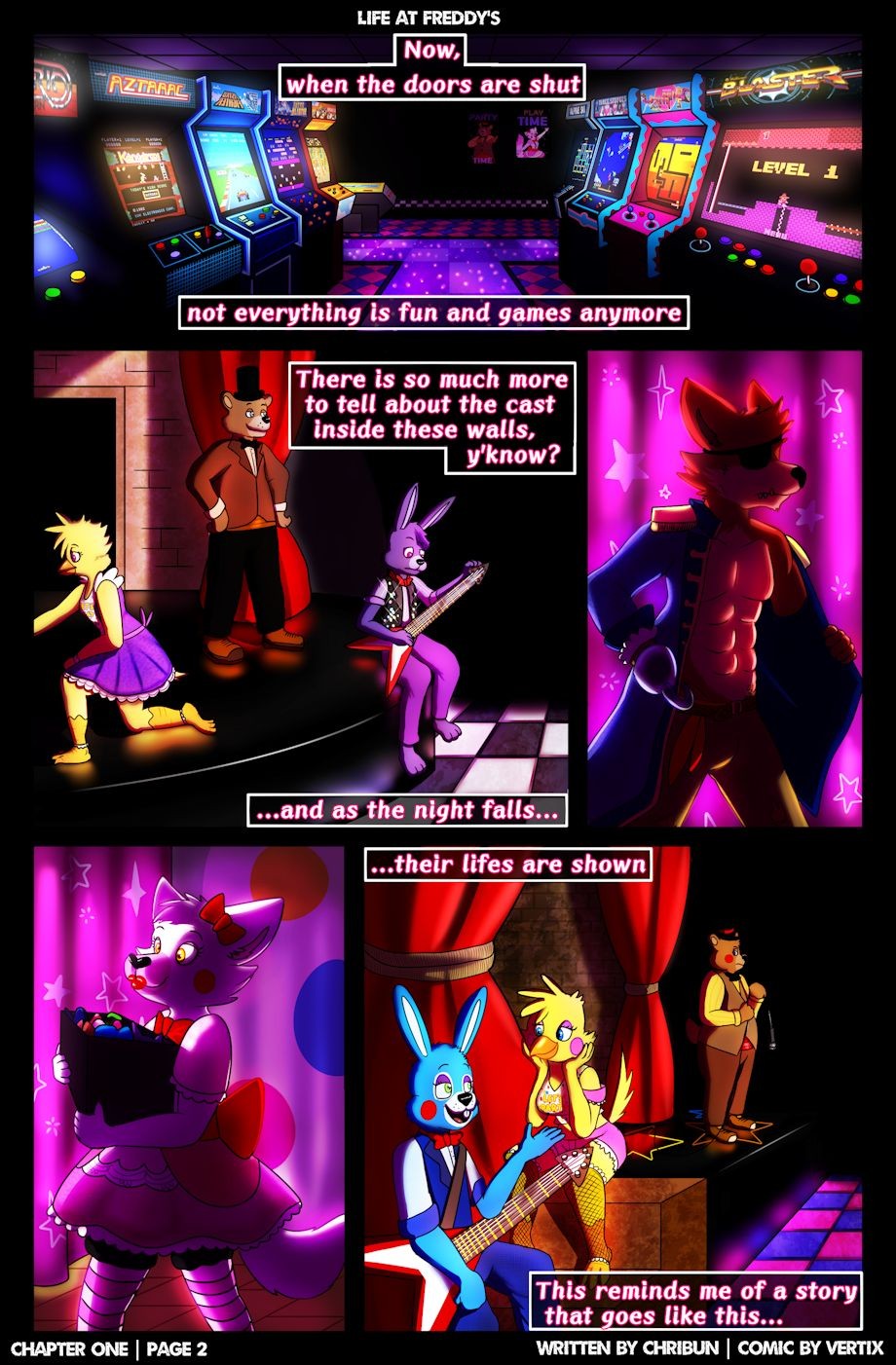 Life At Freddy’s Chapter 1 – Vertix