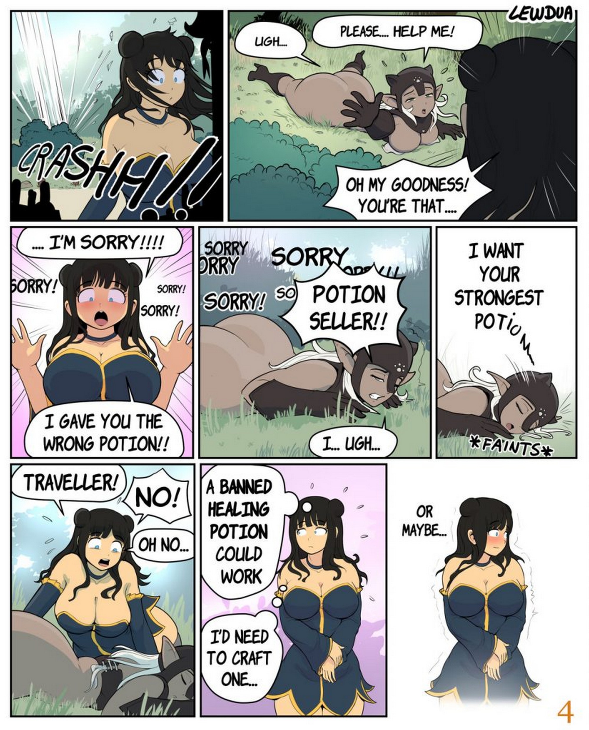 Lola meets Pamela – Lewdua
