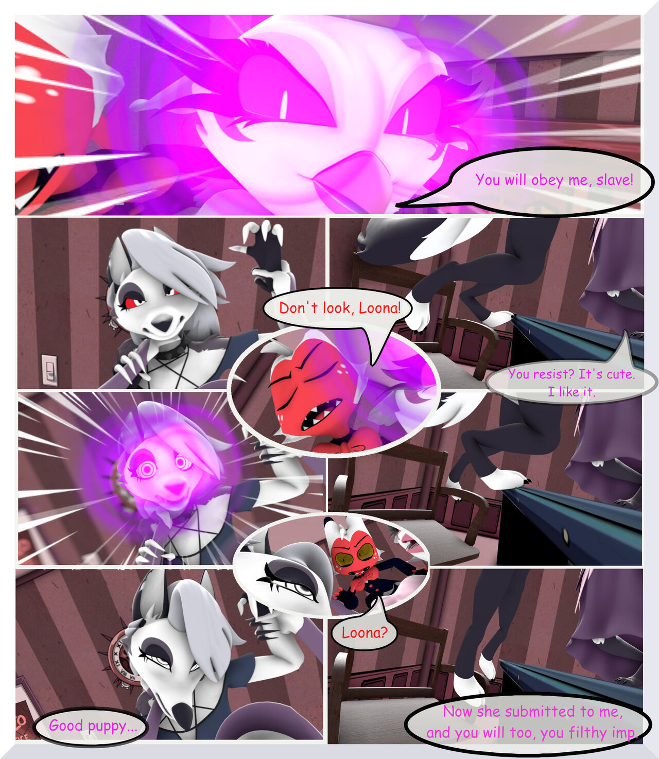 Loona’s Punishment – Rahne King