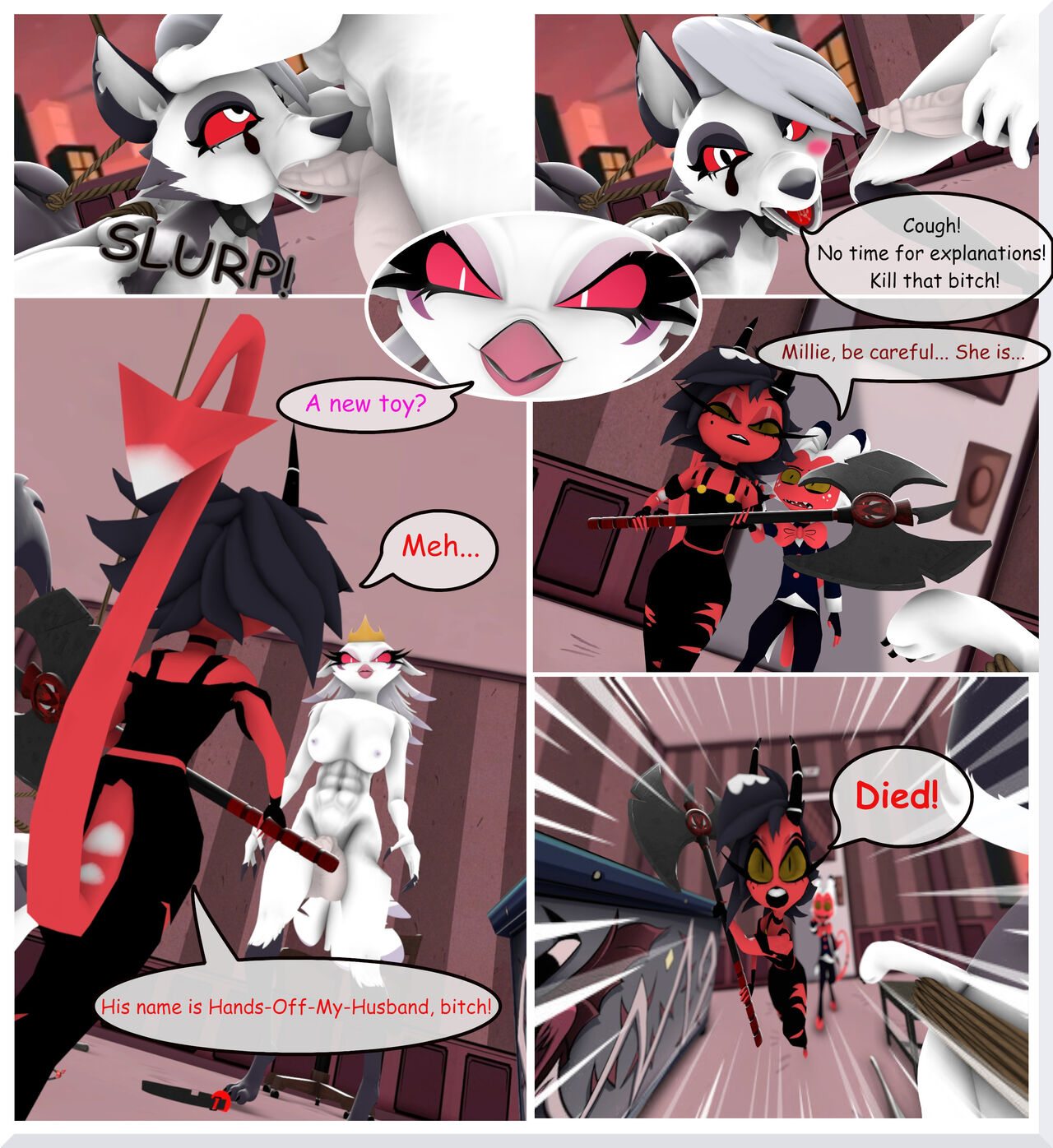 Loona’s Punishment – Rahne King