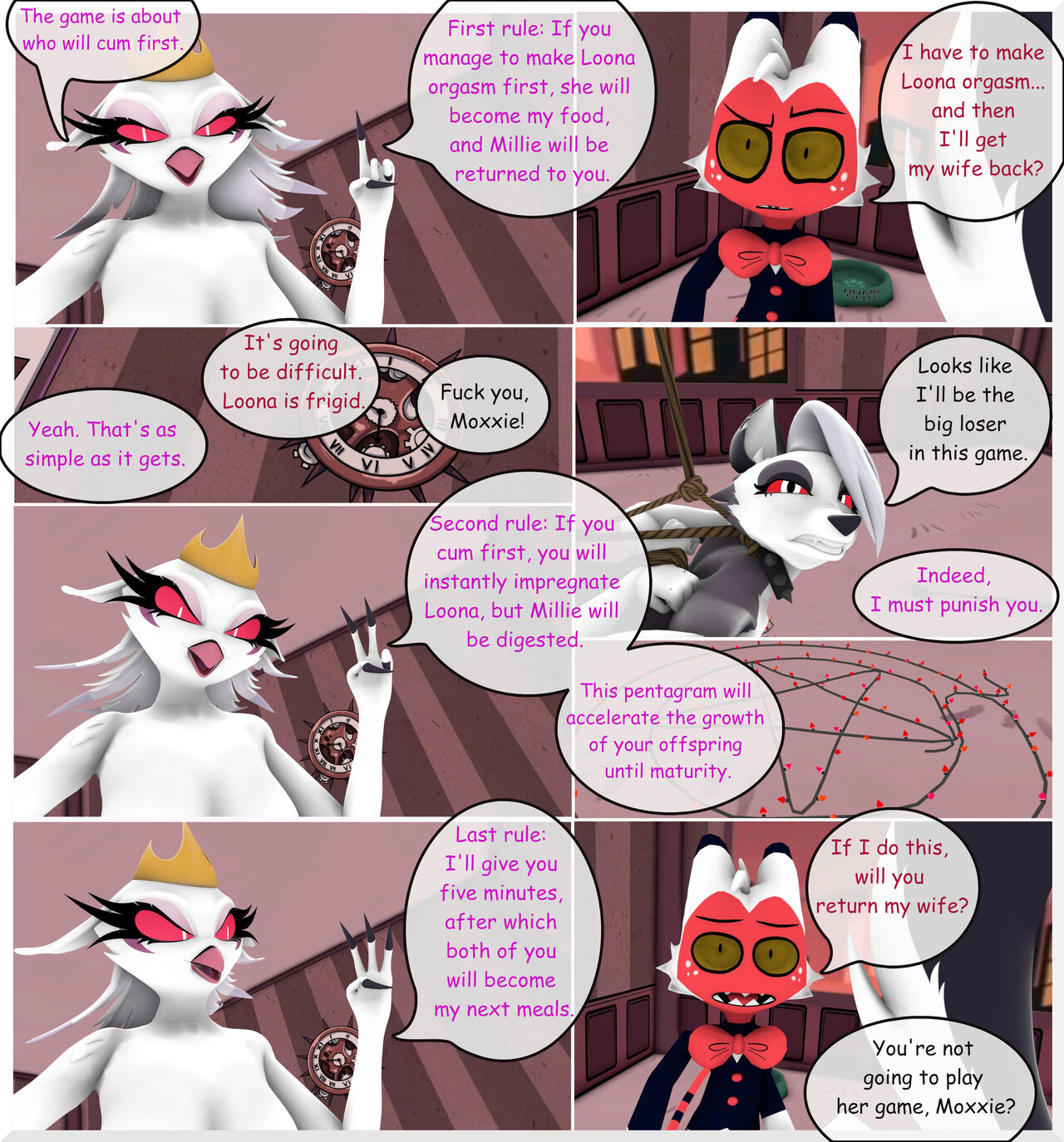 Loona’s Punishment – Rahne King