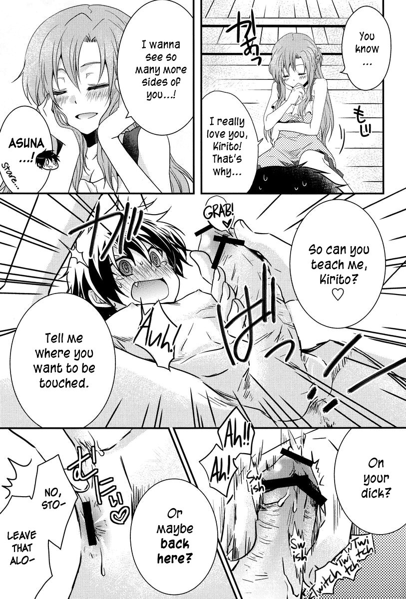 Lovestruck Asuna Really Wants to Tease Kirito Every Time She Sees Him
